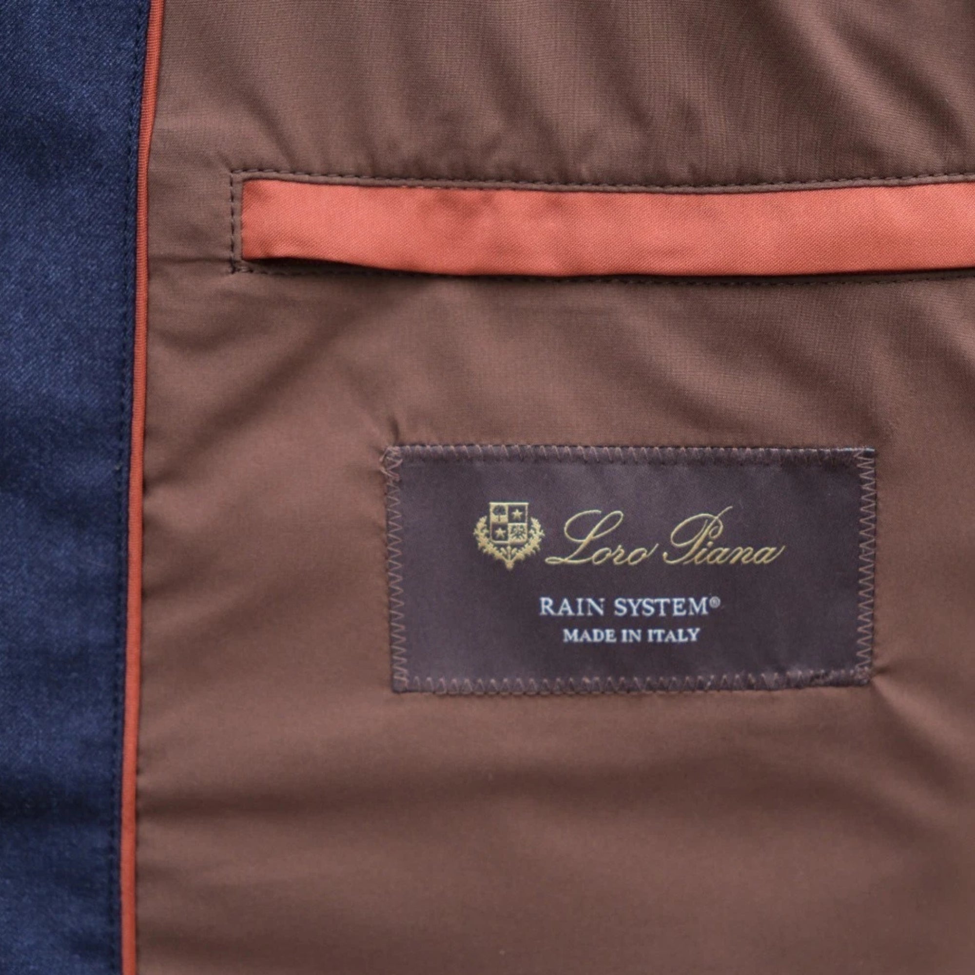 Blue Padded Down Jacket (M)