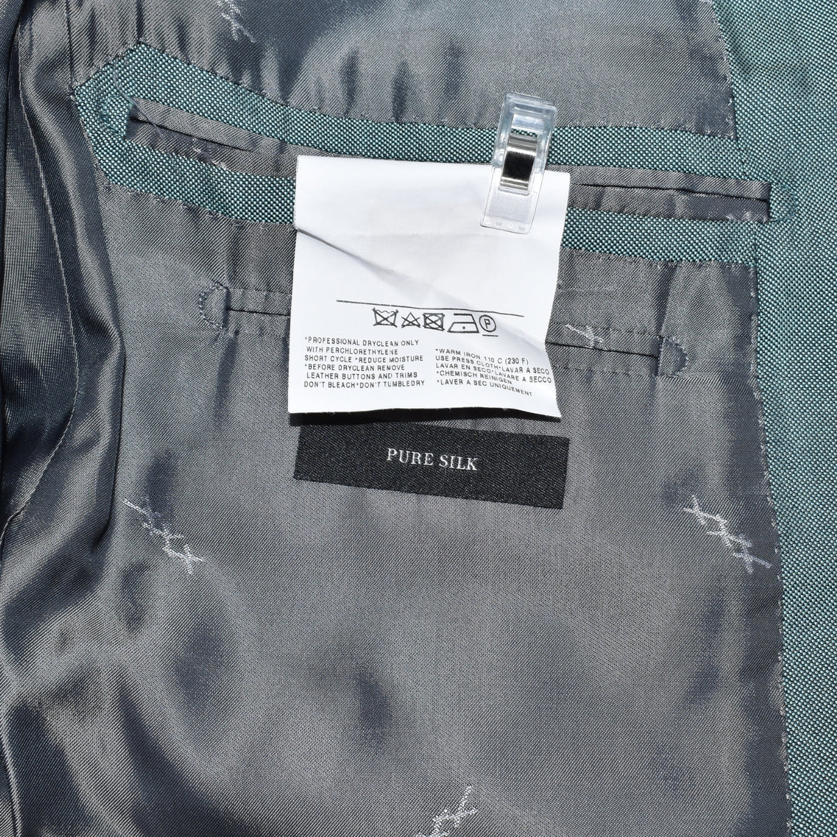 Green Blazer made of Silk (EU 50)