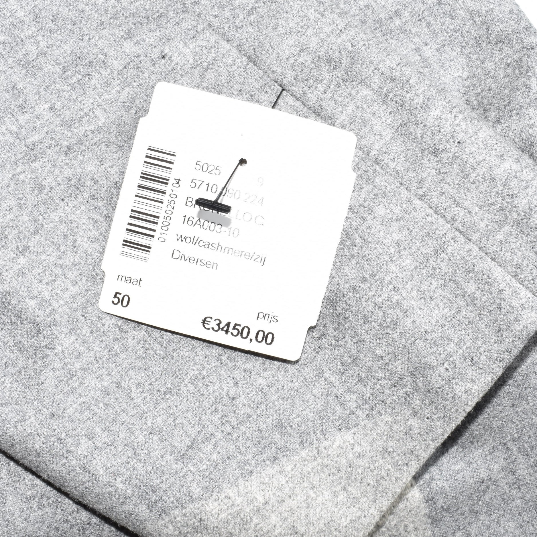 Gray Dinner Jacket made of Wool (EU 50)