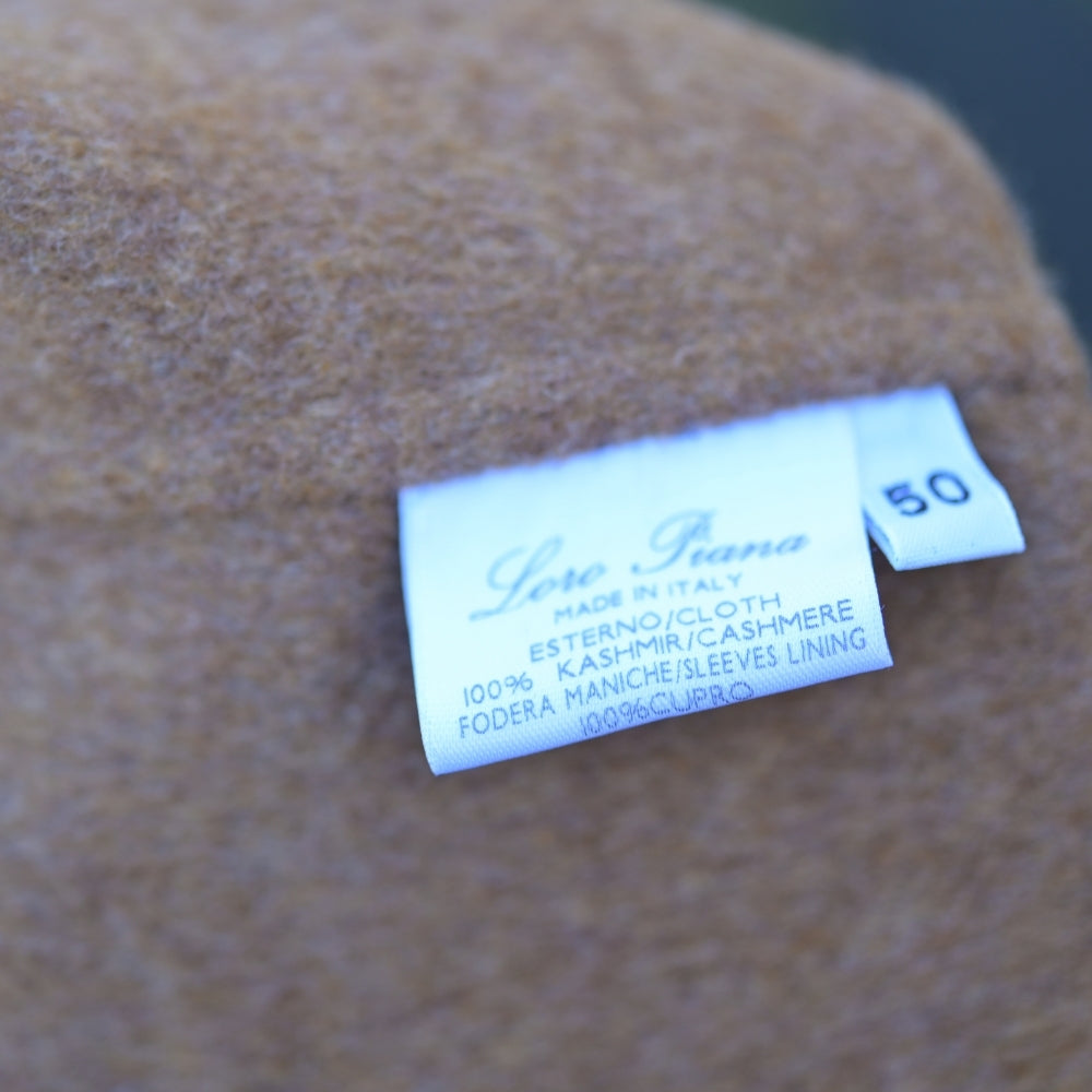 Grey/Brown Cashmere Jacket (EU 50)