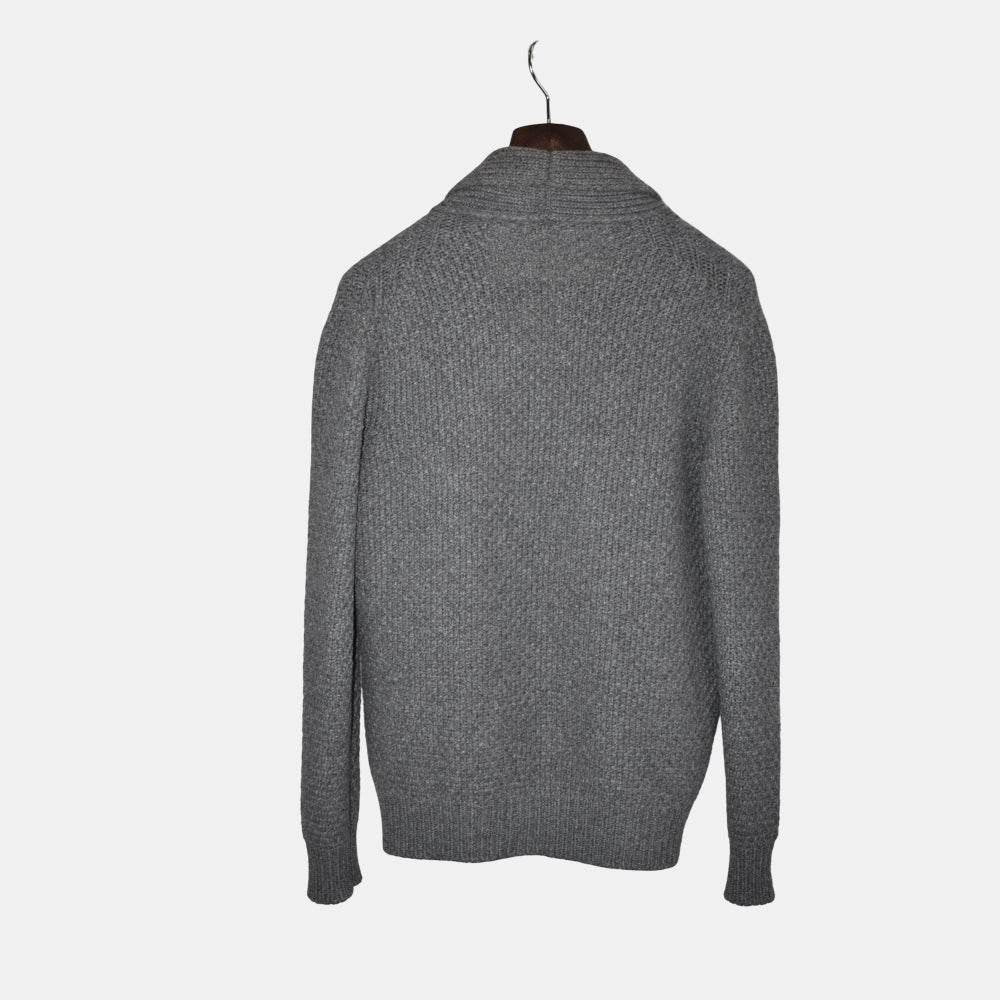 Gray Cardigan made of Wool (EU 48)