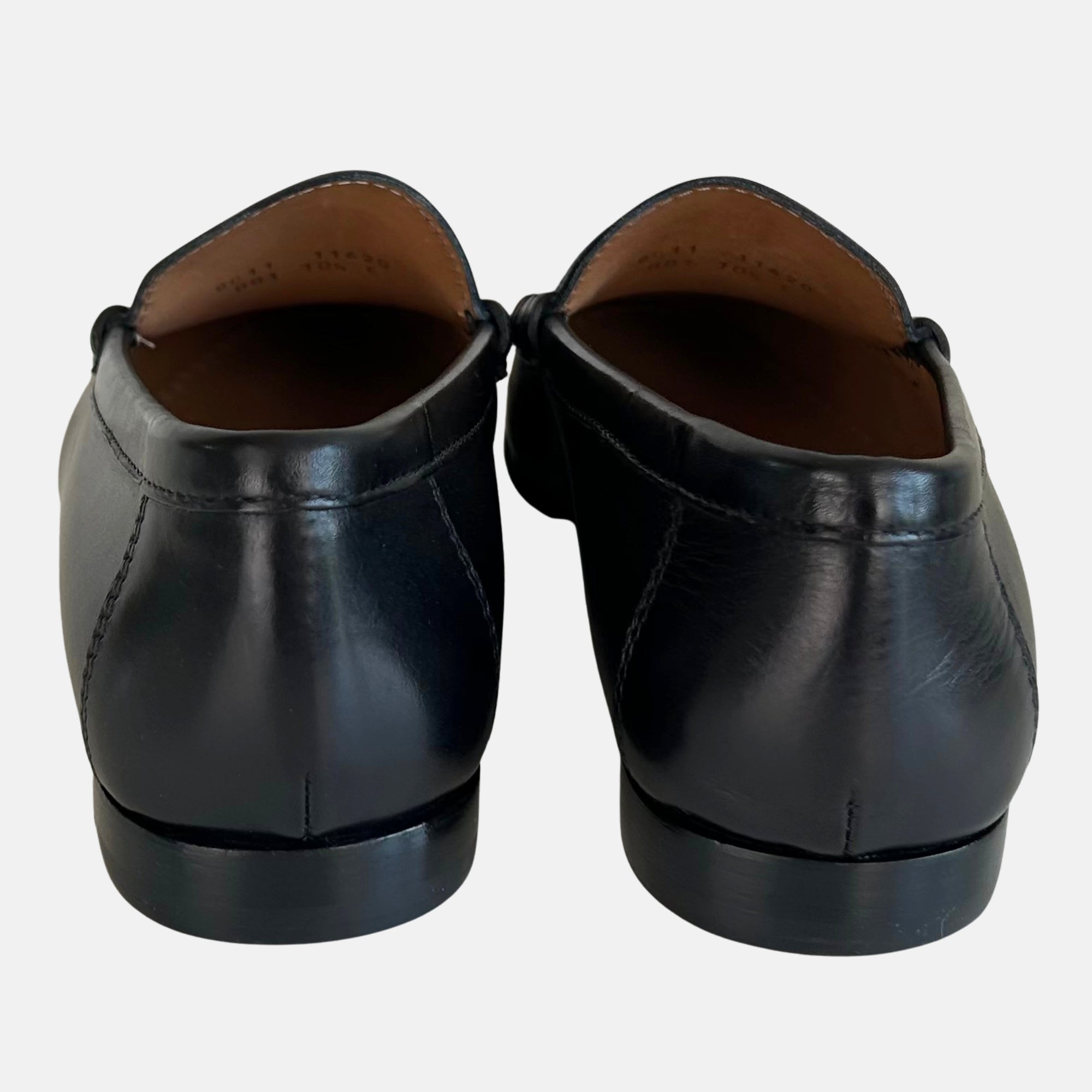 Black  Loafers made of Leather (EU 43.5)