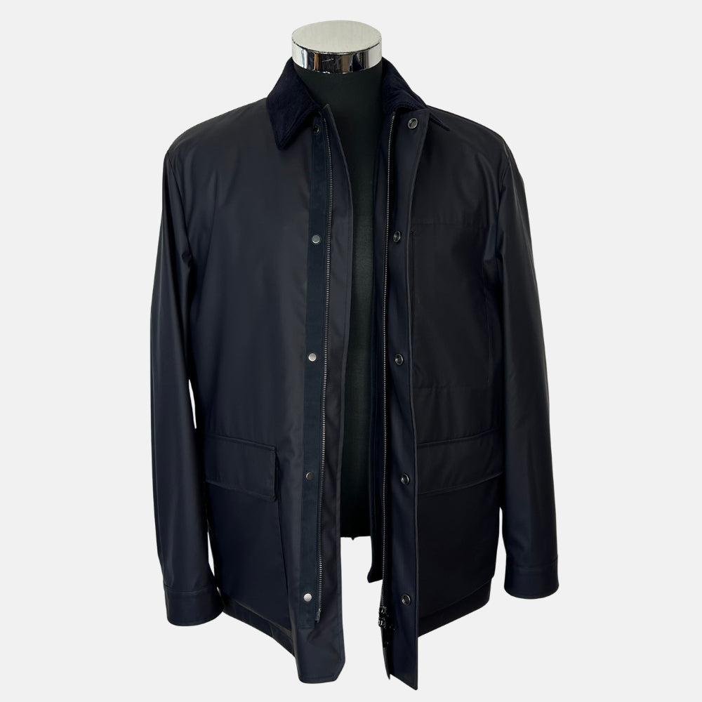Navy Jacket with dettachable Vest (EU 48)