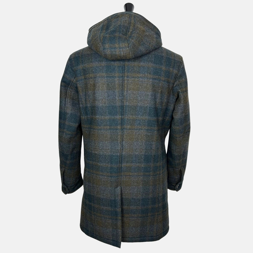 Multi-Coloured Shearling Parka made of Wool (EU 48)