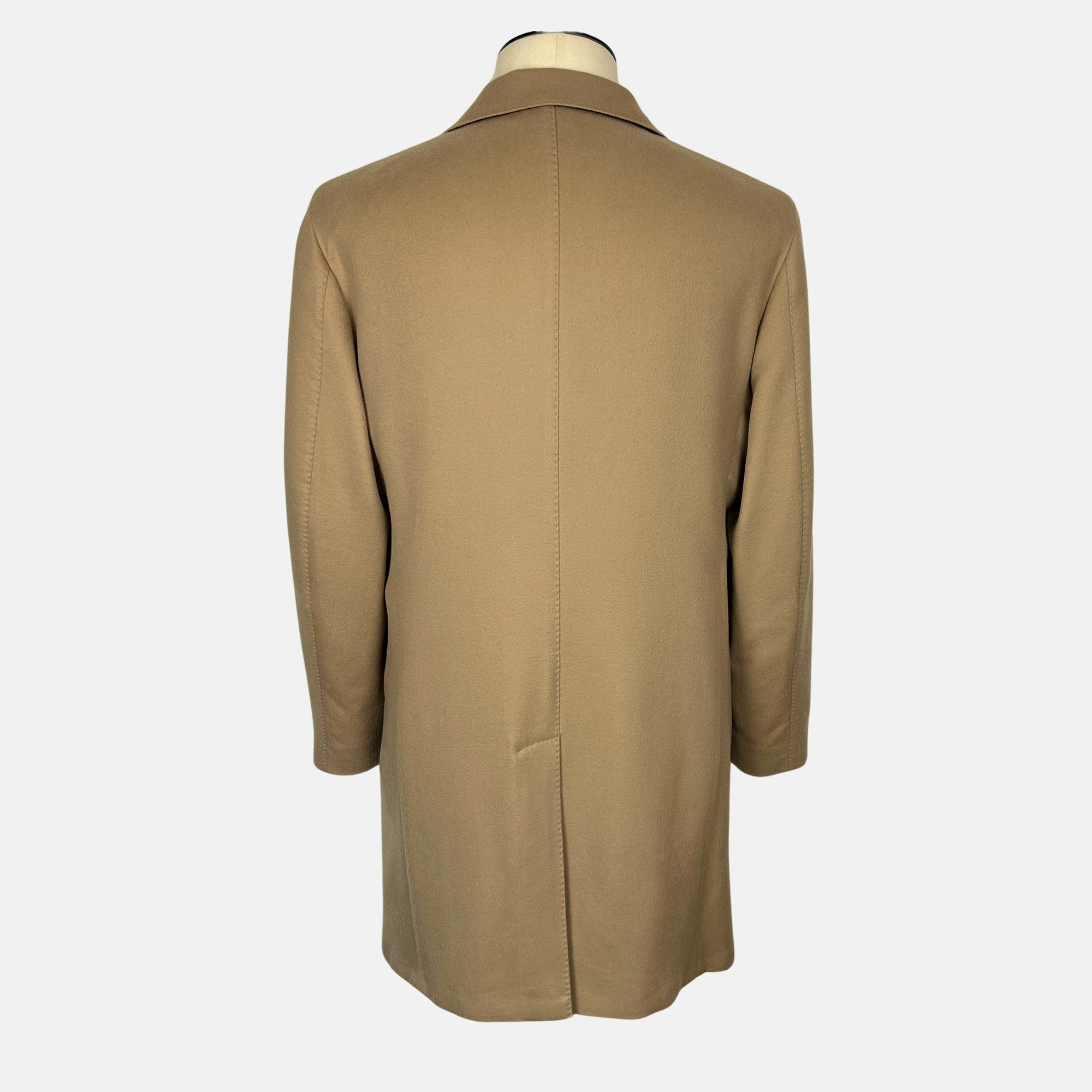 Beige Cashmere Coat (EU 52)