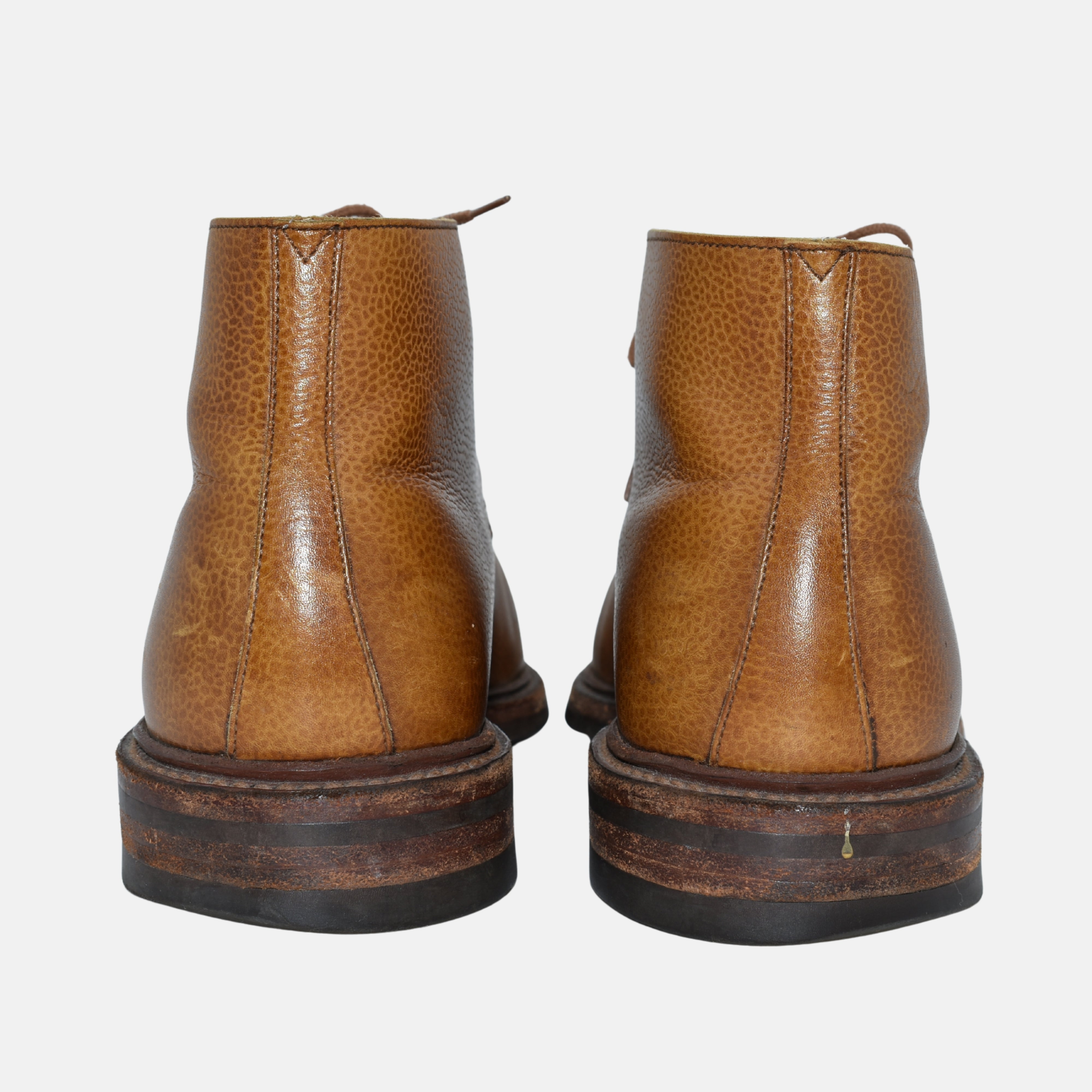 Ochre Half Boots made of Leather (EU 42)