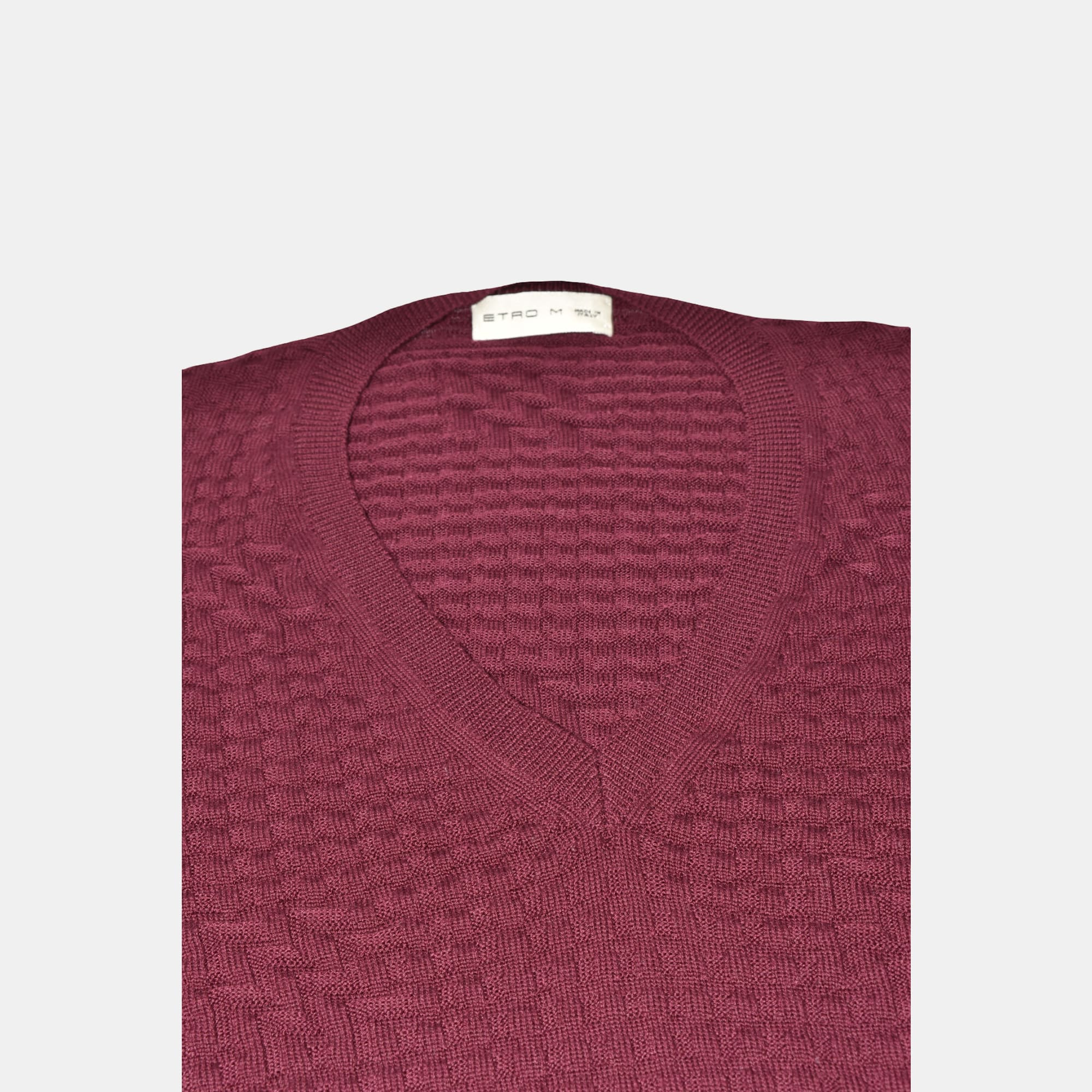 Bordeaux Sweater made of Wool (M)