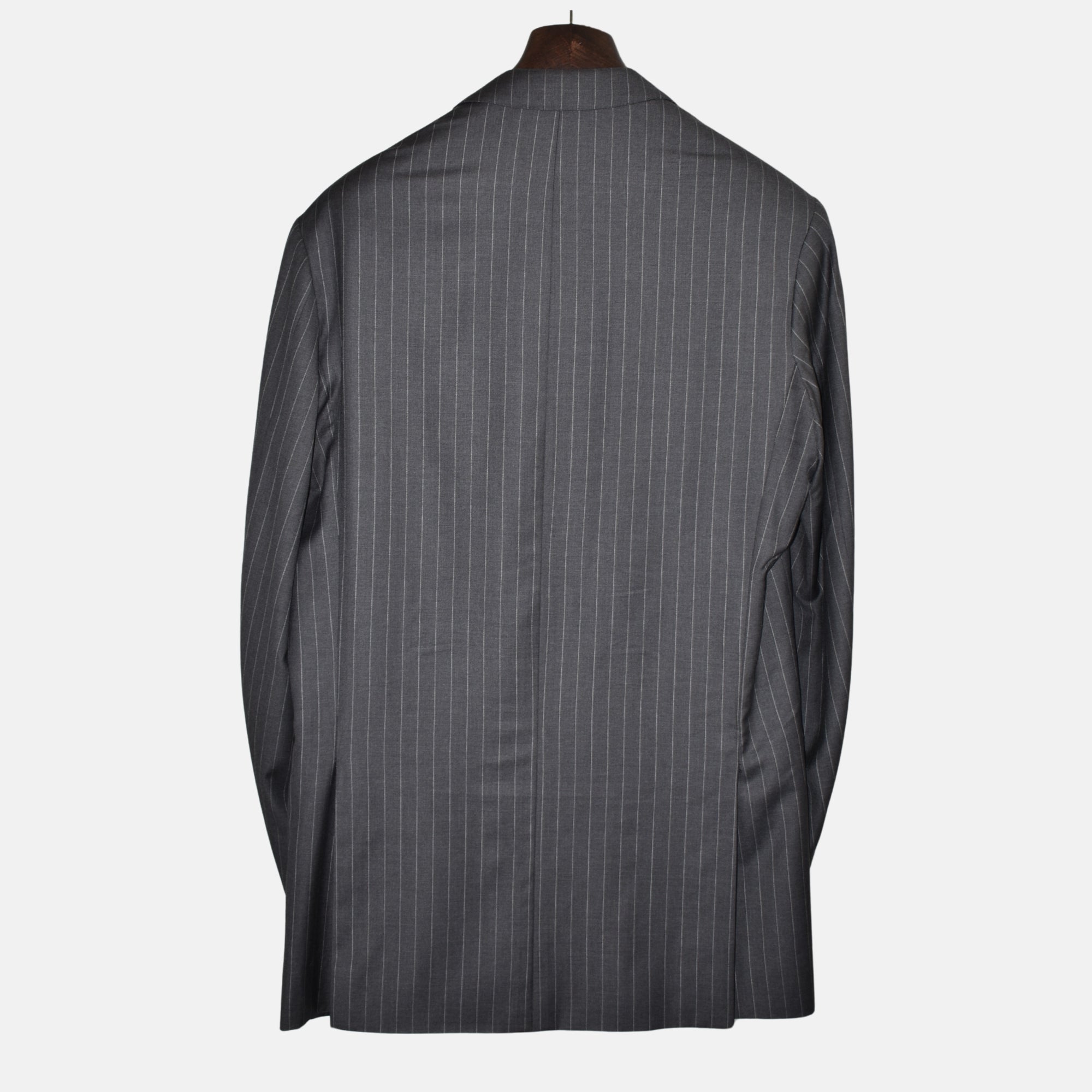Antracite Striped  Suit made of Wool (EU 52L)