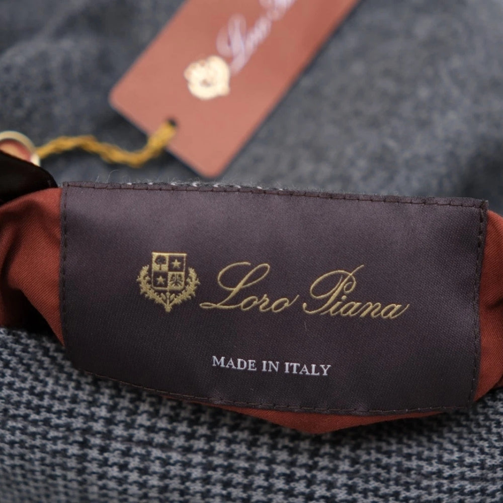 Grey Reversible Jacket made of Cashmere/Silk (L)