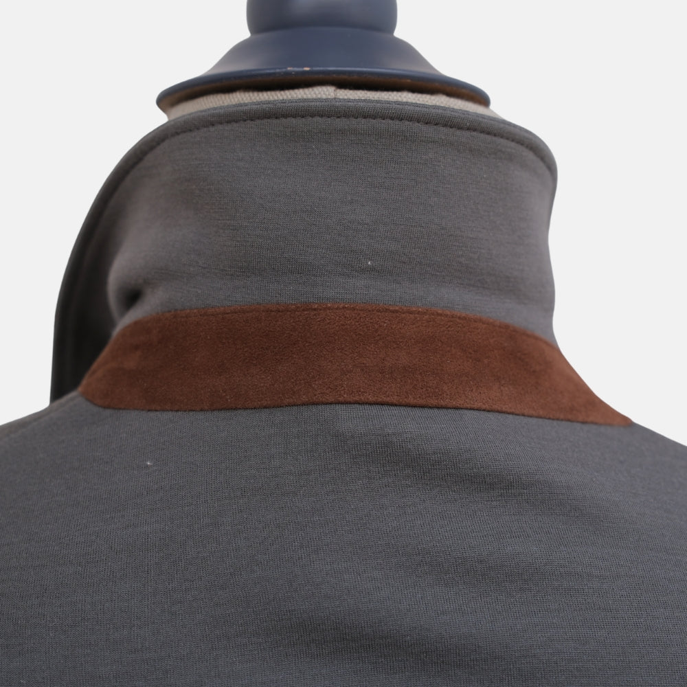 Gray Shirt Jacket made of Virgin Wool (M)