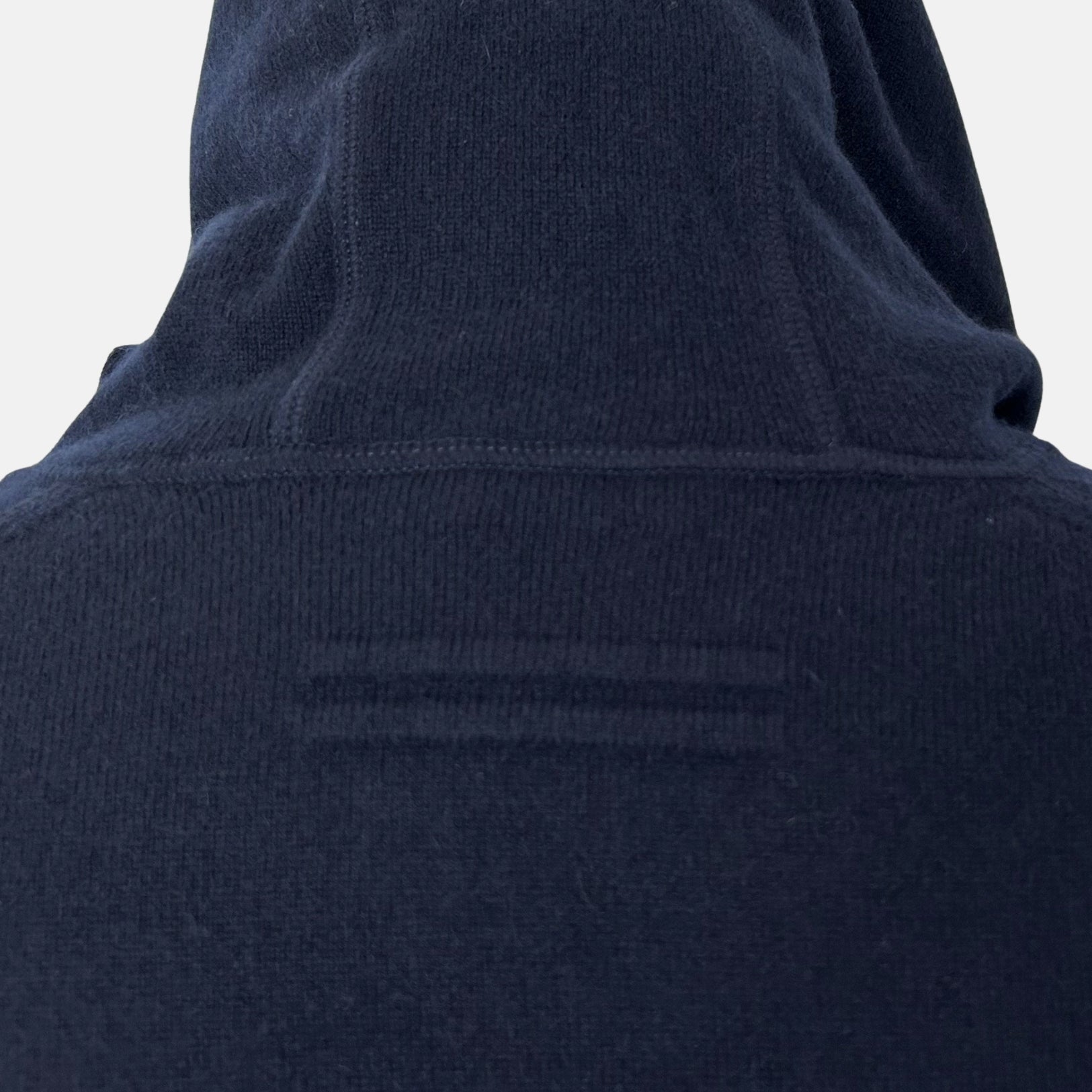 Navy Hoodie made of Cashmere (EU 48)