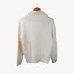 Offwhite Turtleneck Sweater made of Cashmere/Silk (48/50)