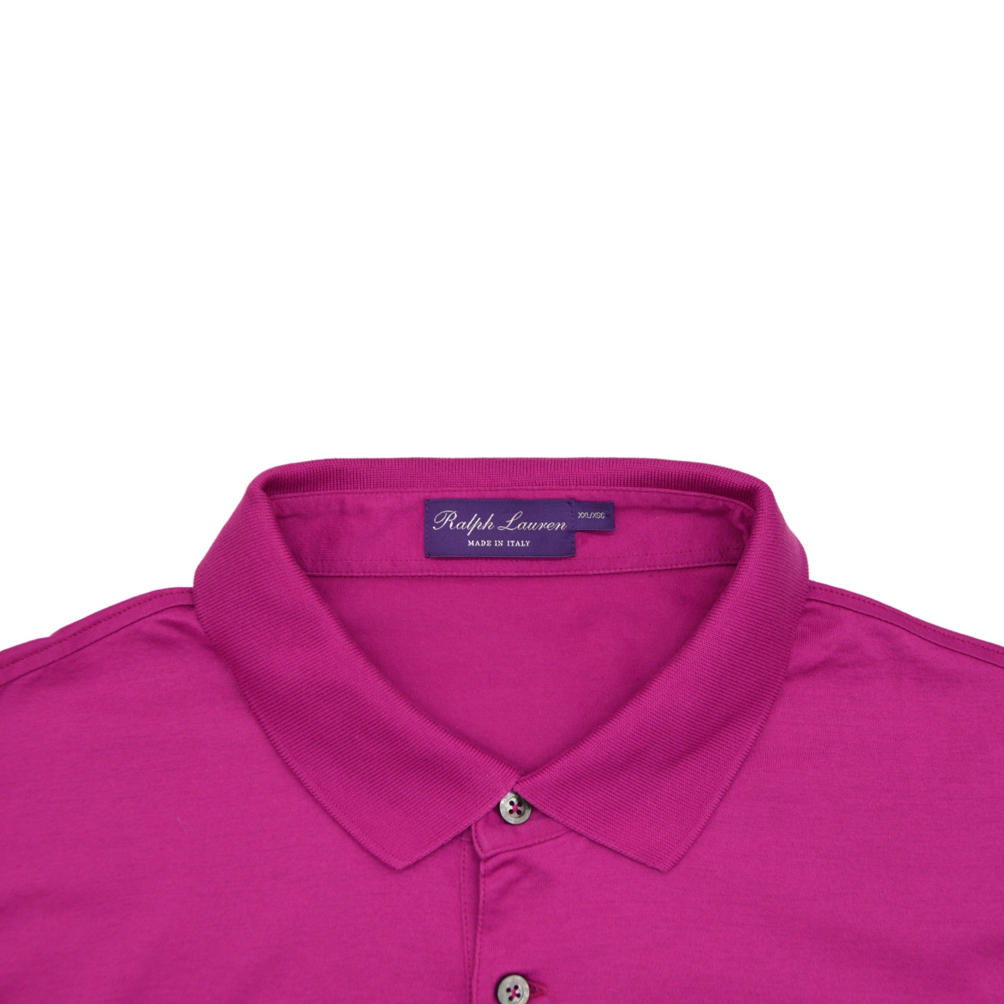 Pink Poloshirt made of Cotton (XXL)