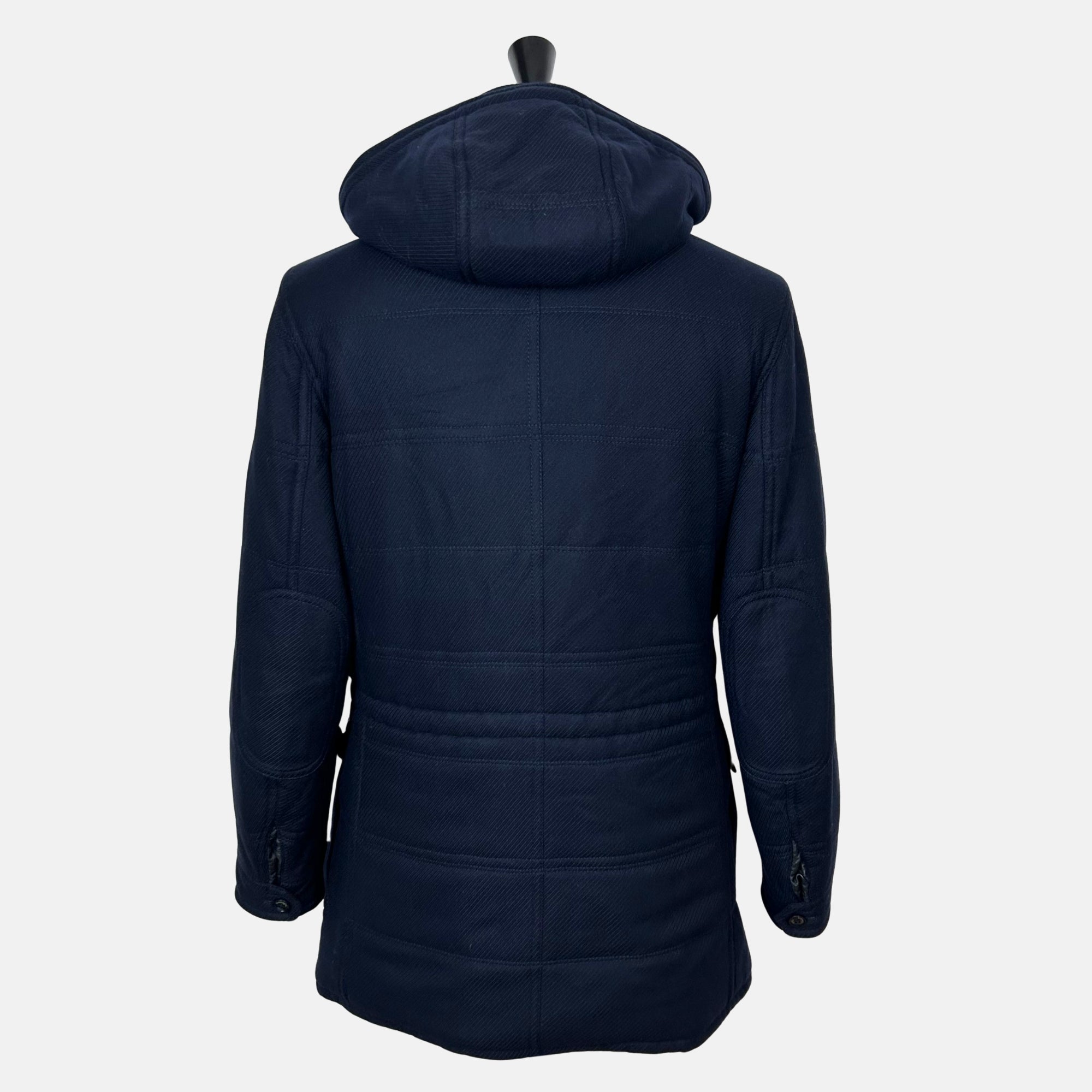 Navy  Parka made of Baby Cashmere (EU 50)