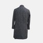 Black/White Coat made of Wool/Cashmere