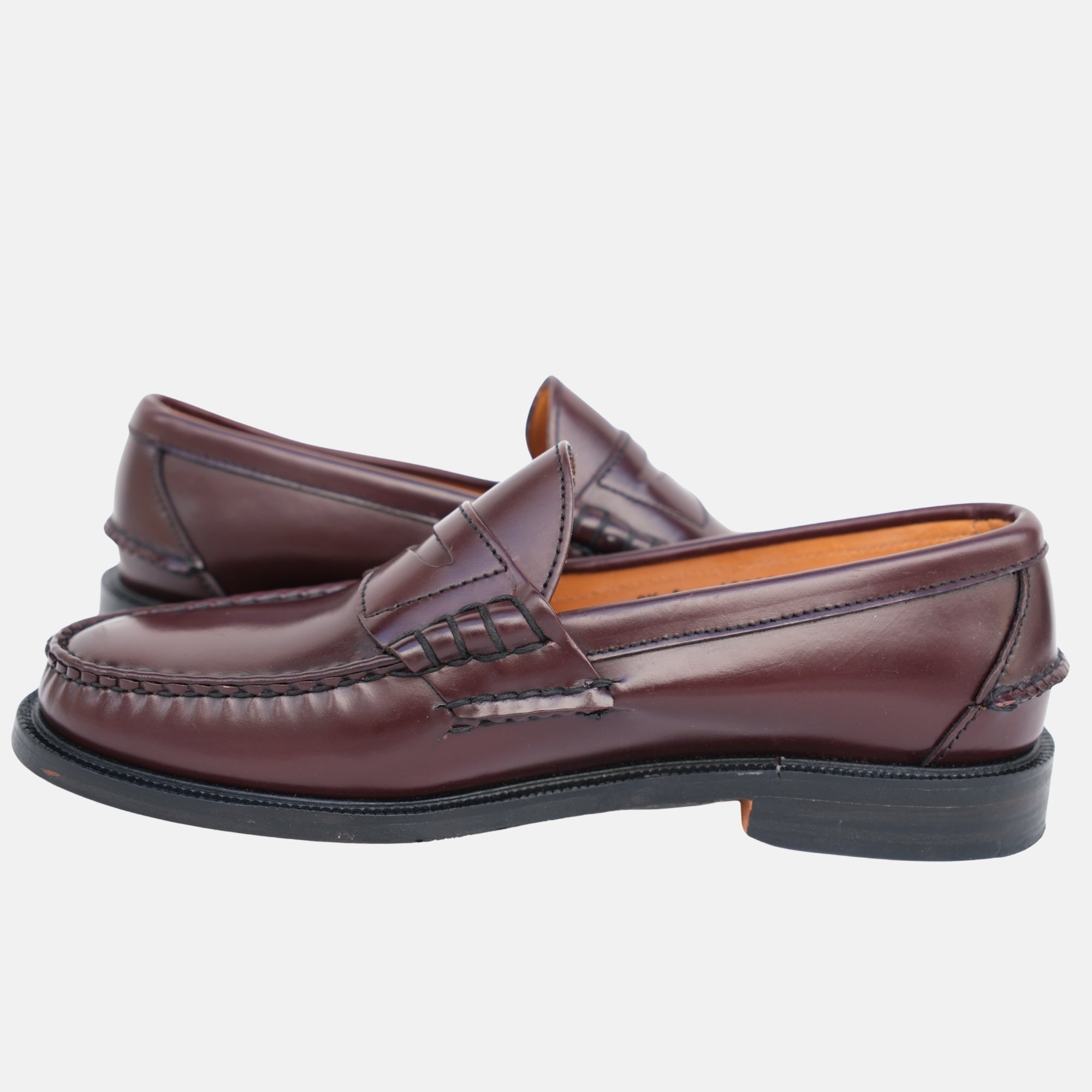 Bordeaux Loafers made of Leather