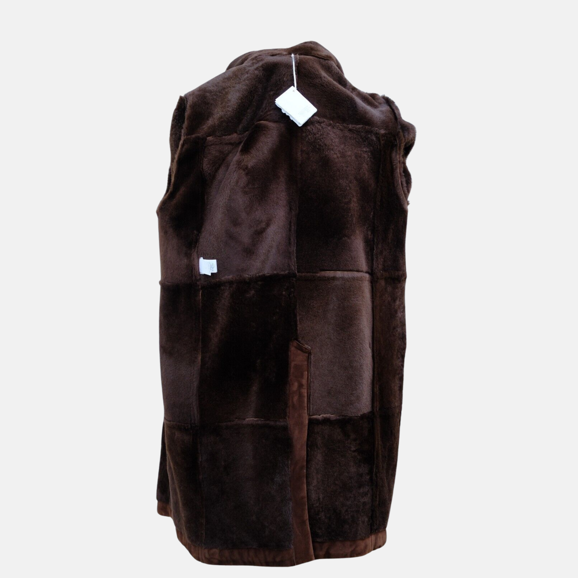 Brown Shearling Coat (M, L)