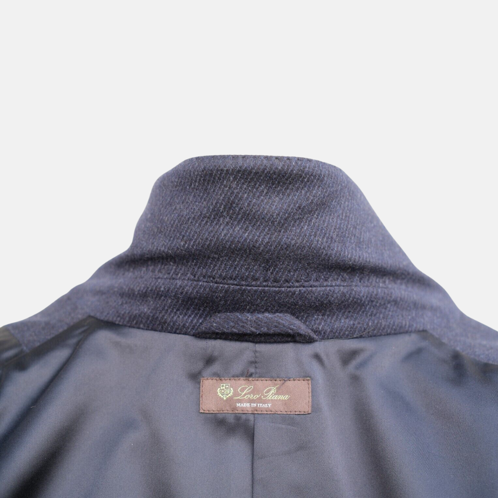 Navy Blue Coat made of Cashmere