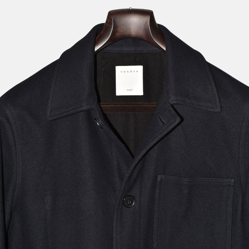 Navy Jacket made of Wool/Polymide/Cashmere (M)