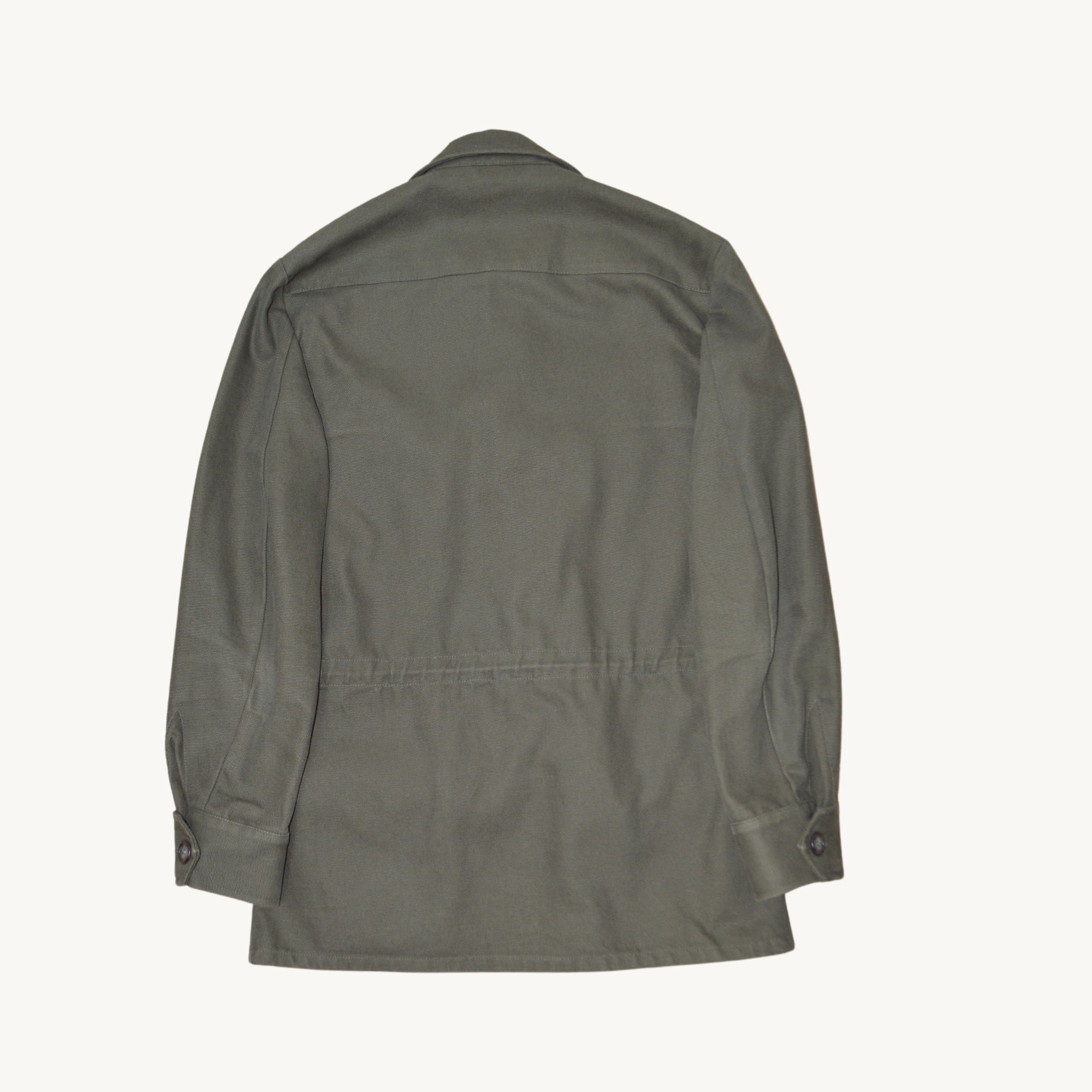 Olive Safari Jacket made of Cotton