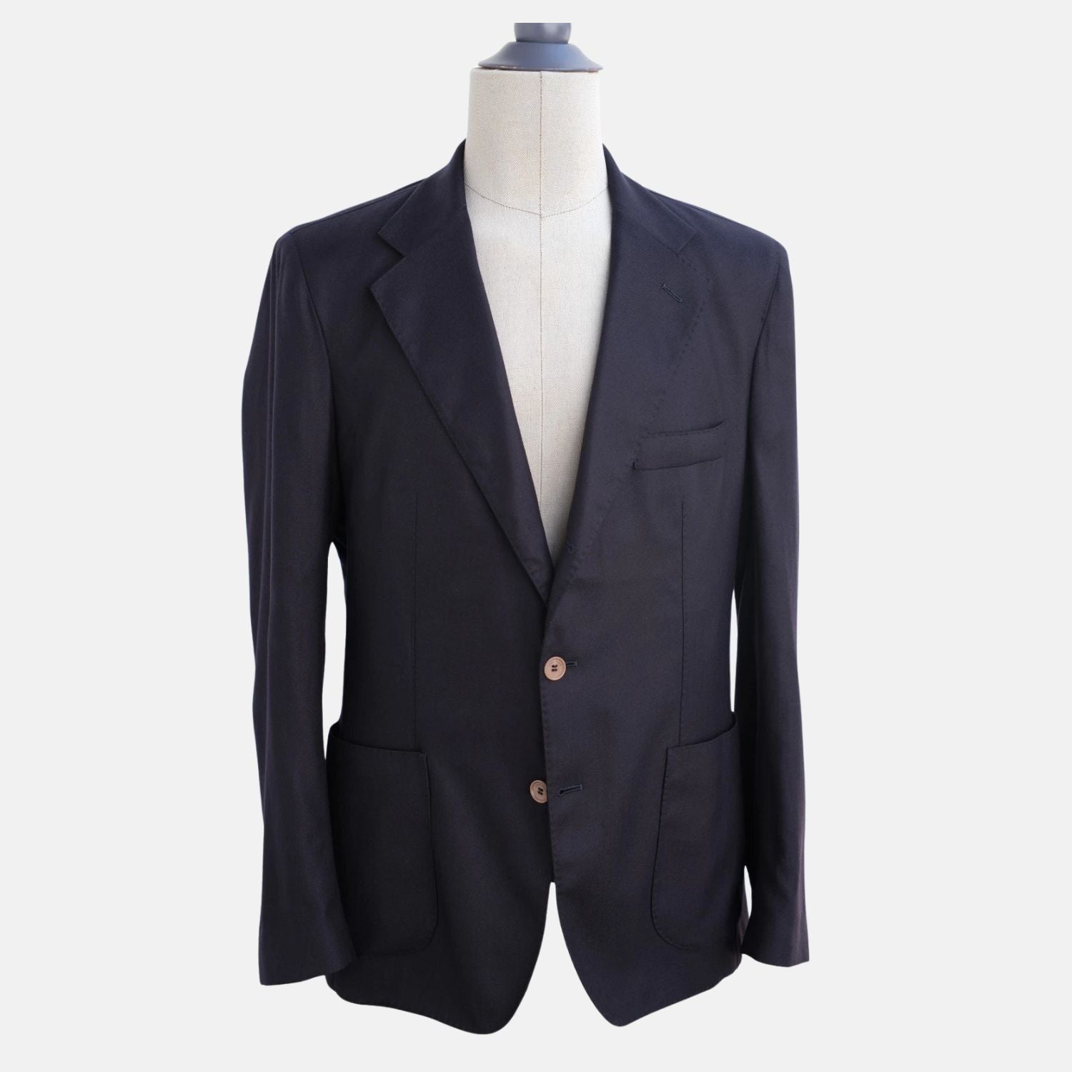 Dark Navy "Voyager" Cashmere Blazer (EU 50)