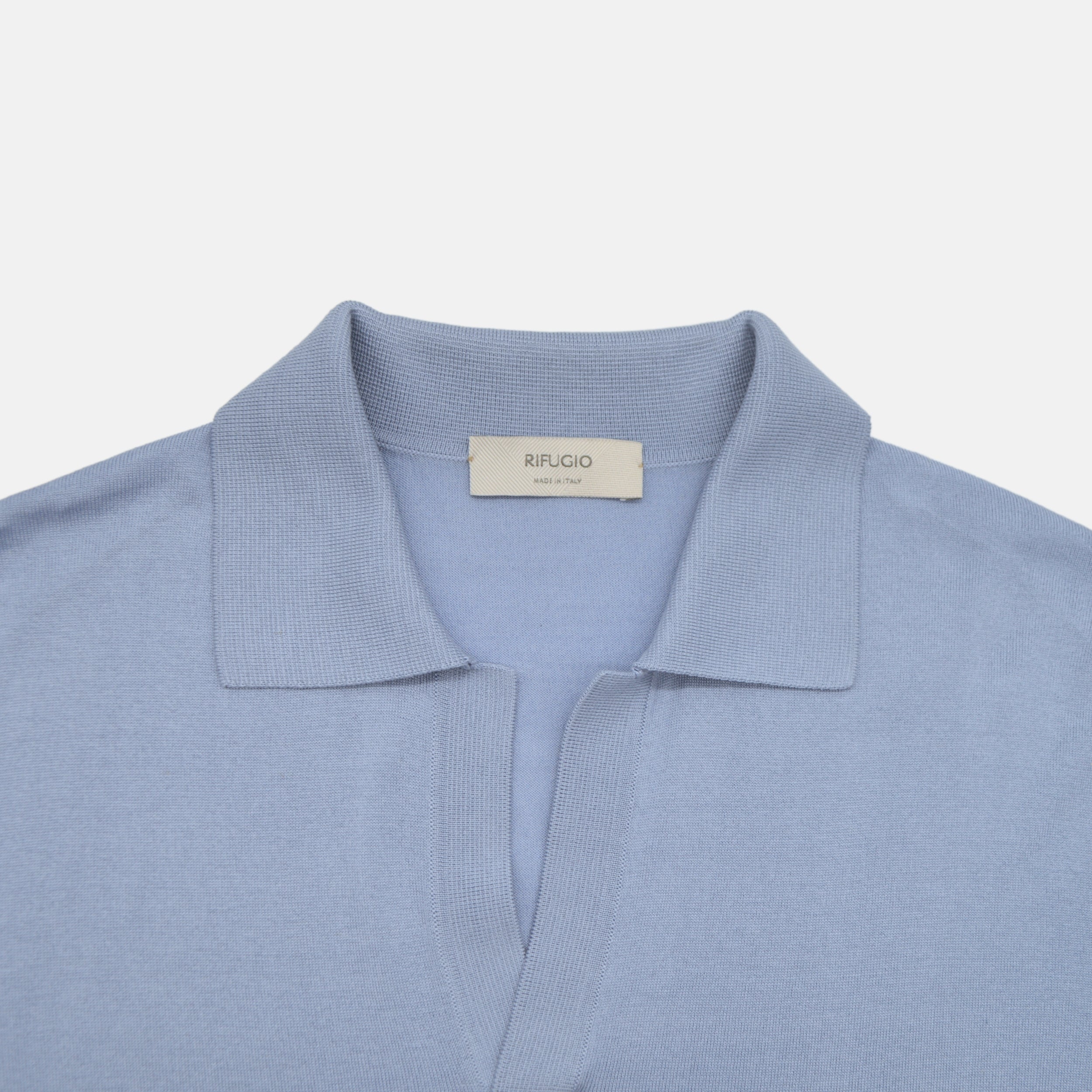 Blue Fly Polo made of Silk (50)