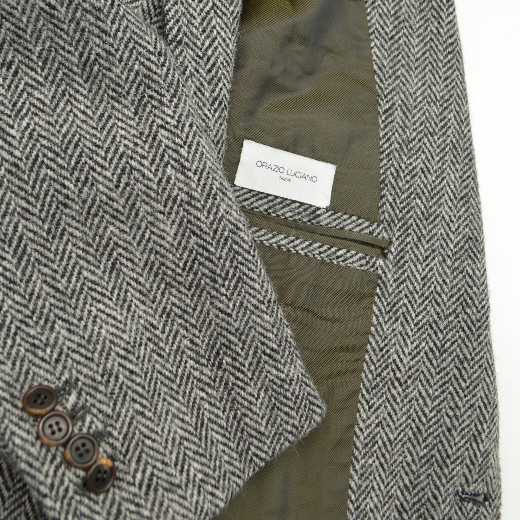 Grey Suit with Vest made of Wool (50)