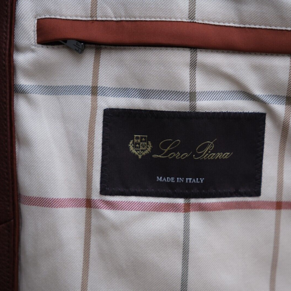 Brown Leather Jacket (XL)