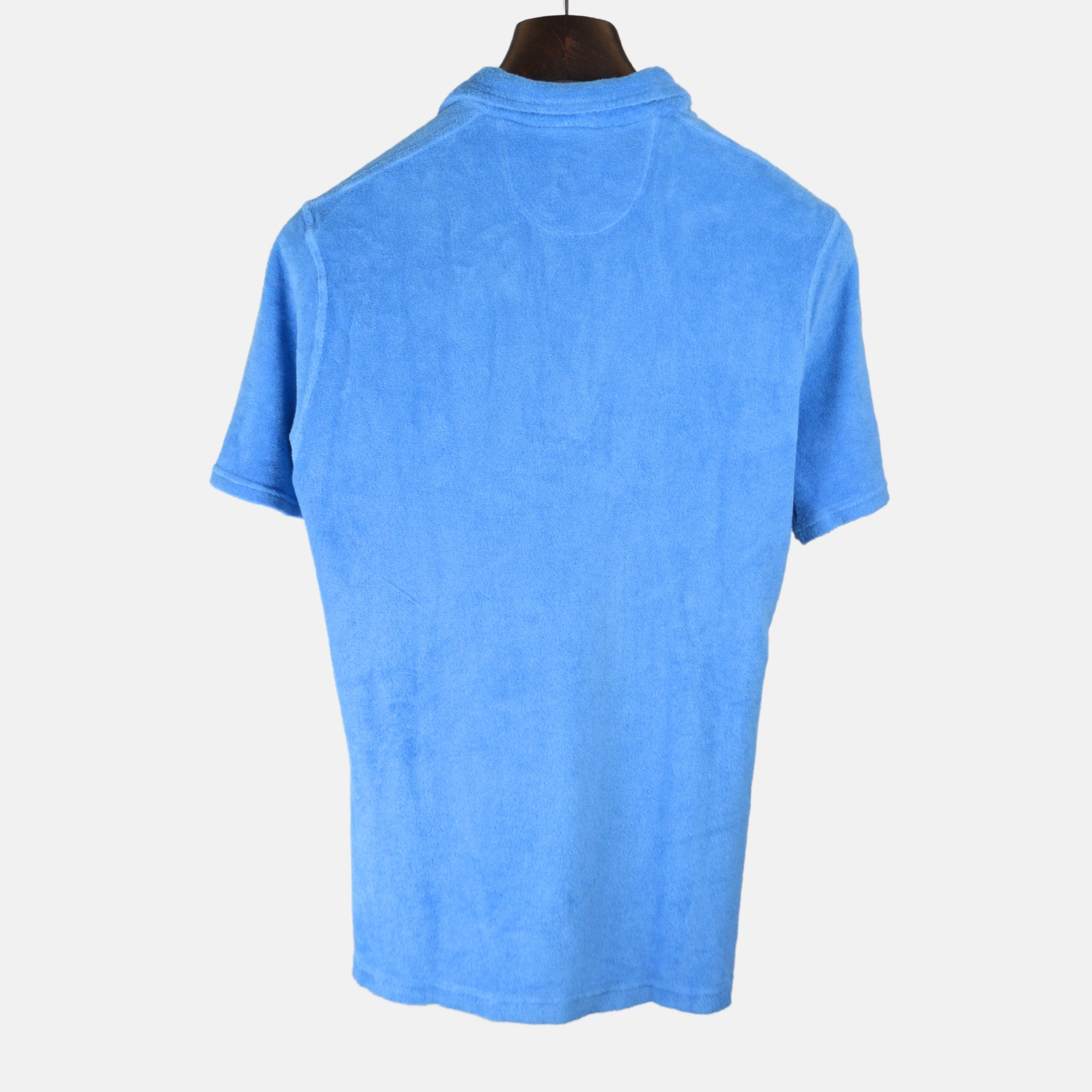 Light Blue Poloshirt made of Cotton Terry (EU 48)
