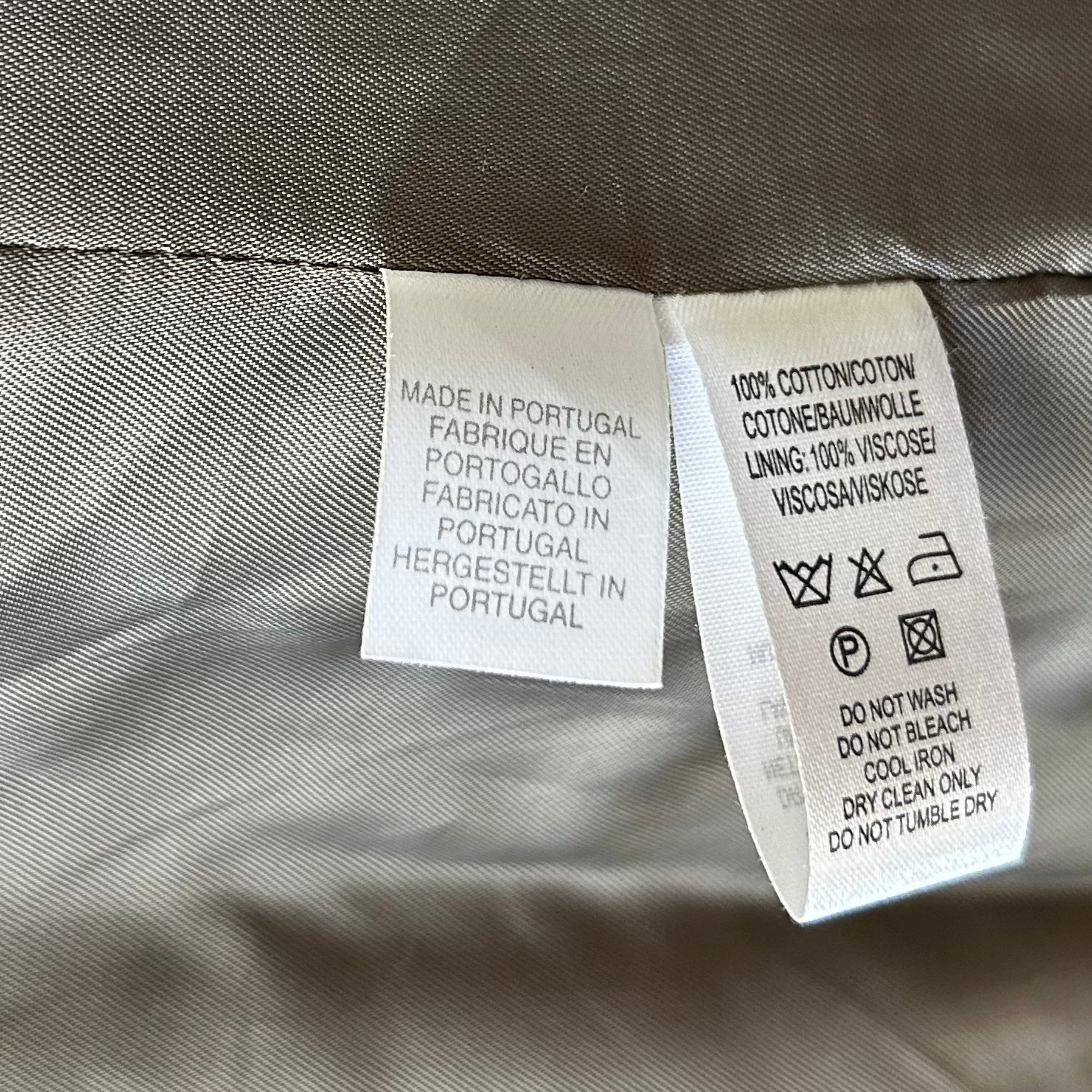 Sand Corduroy Coat made of Cotton (EU 52)