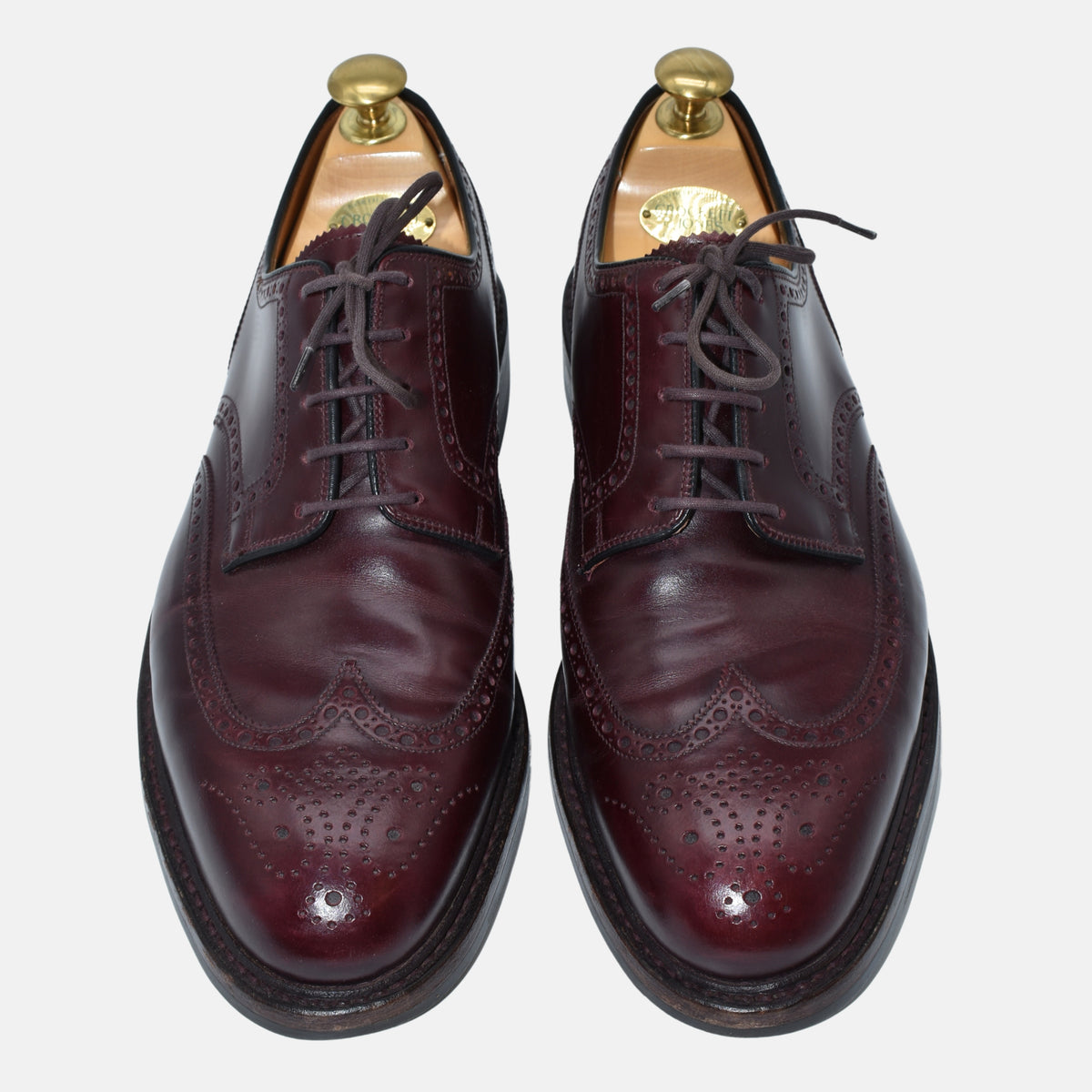 Bordeaux Budapester Shoes made of Leather (EU 42,5)