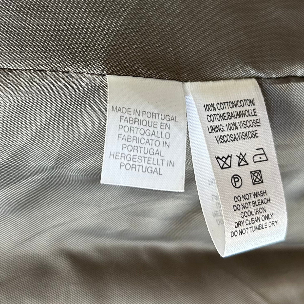Paul Smith Sand Corduroy Coat made of Cotton (EU 52) – pre-owned | Sanpetuna