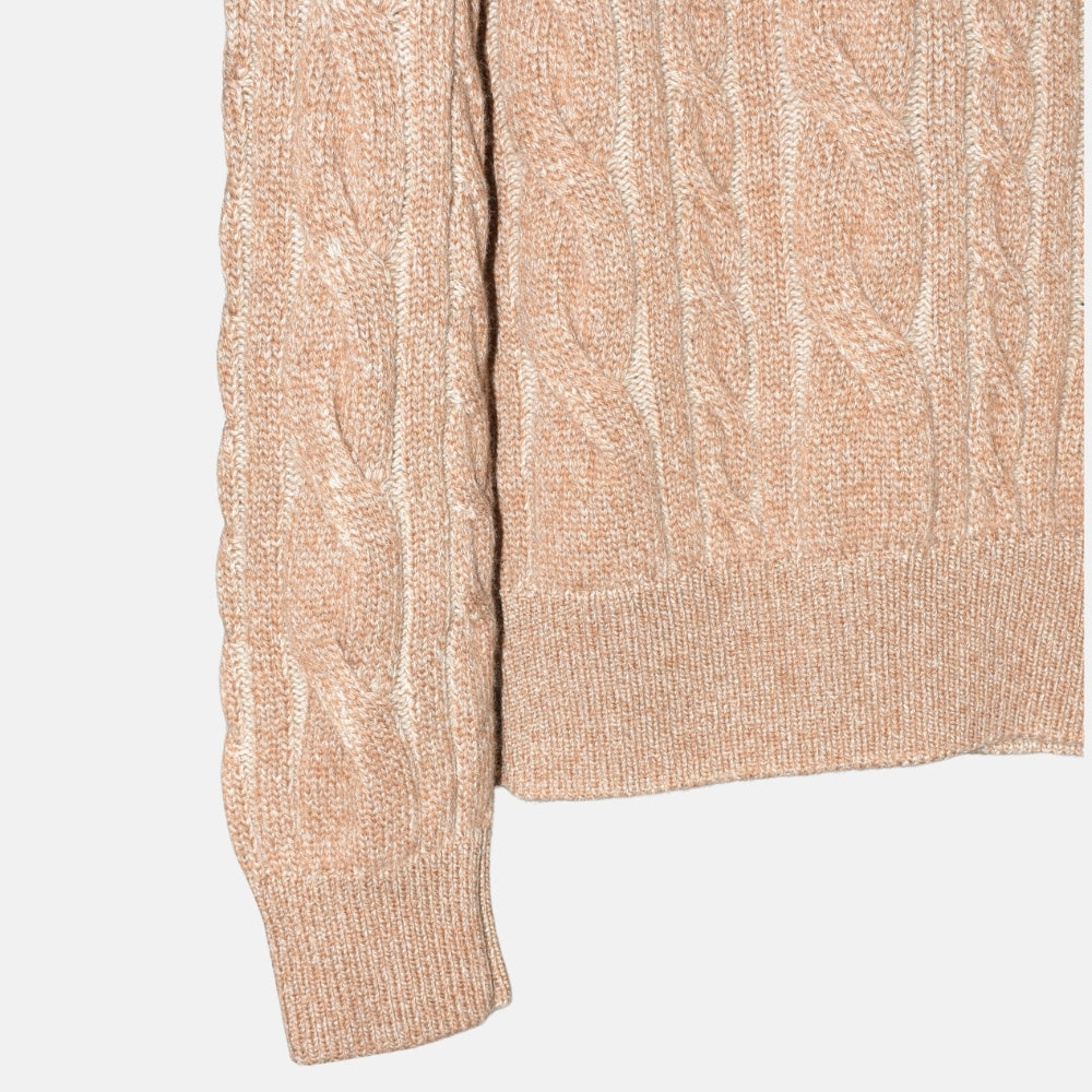 Beige Baby Cashmere Sweater (EU 52)