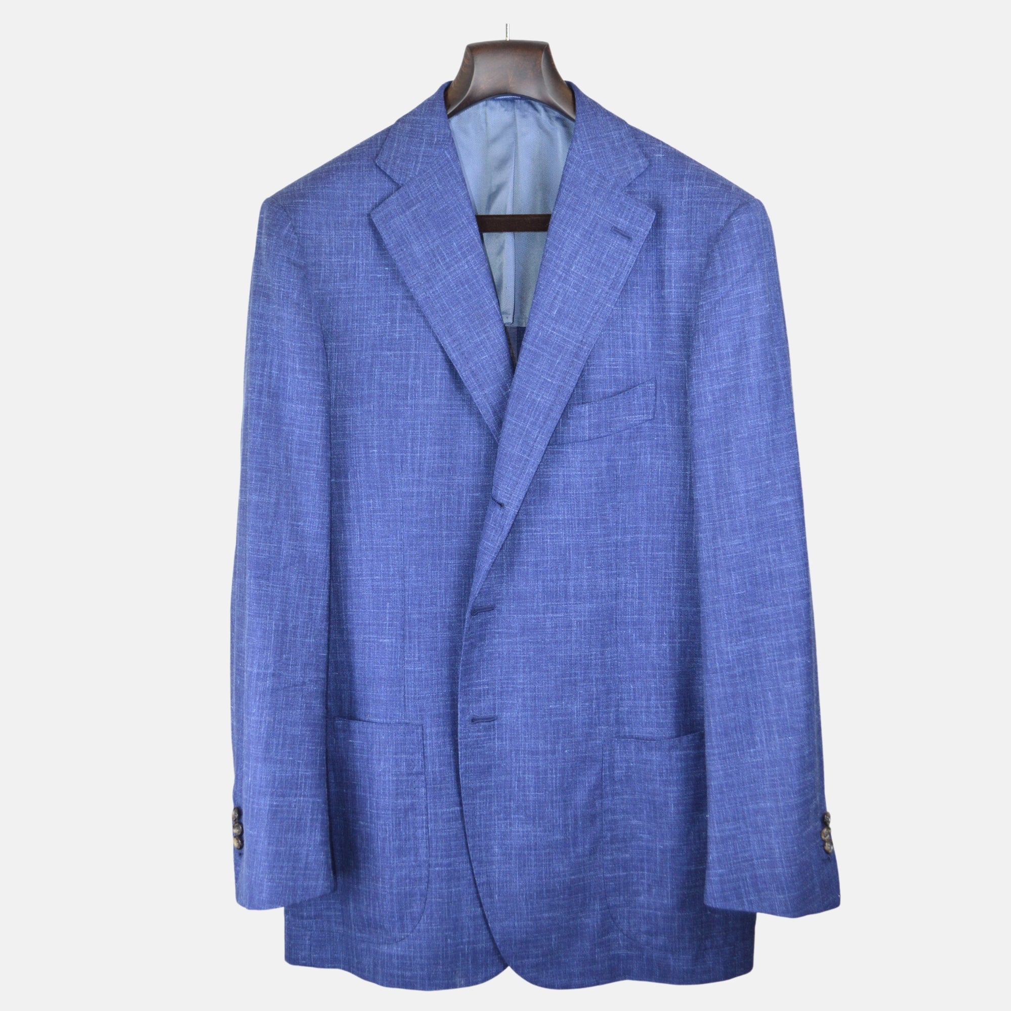 Blue Blazer made of Wool/Silk/Linen (EU 54)