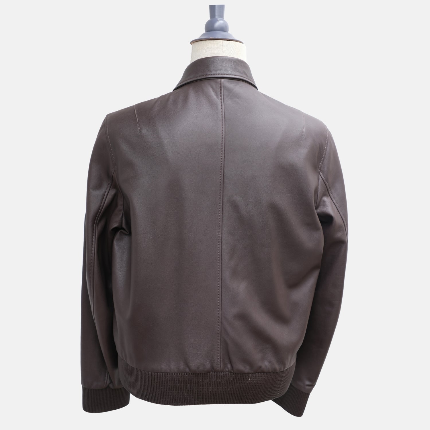Brown Deerskin Leather Blouson (M)