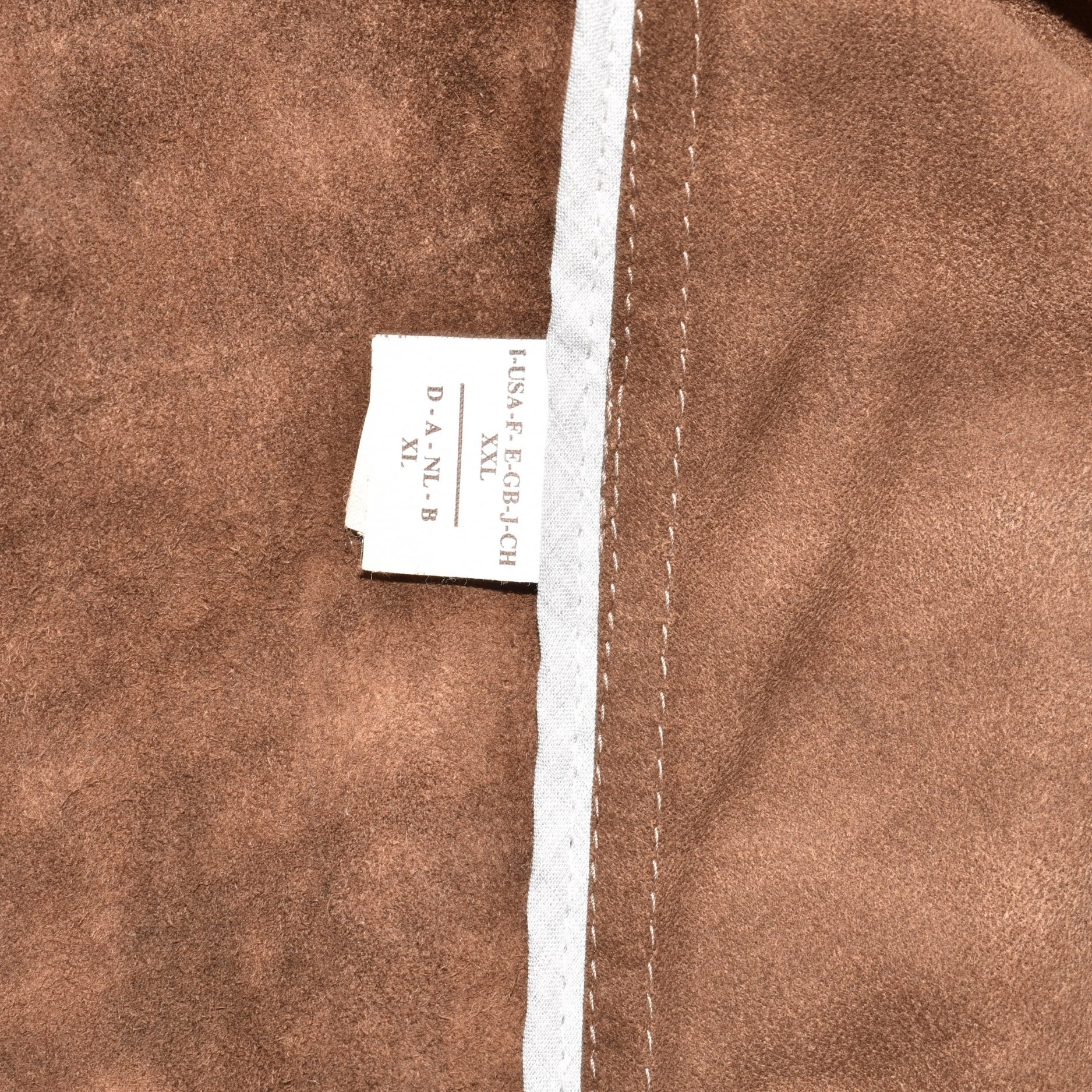 Light Brown Leather Jacket (XL)