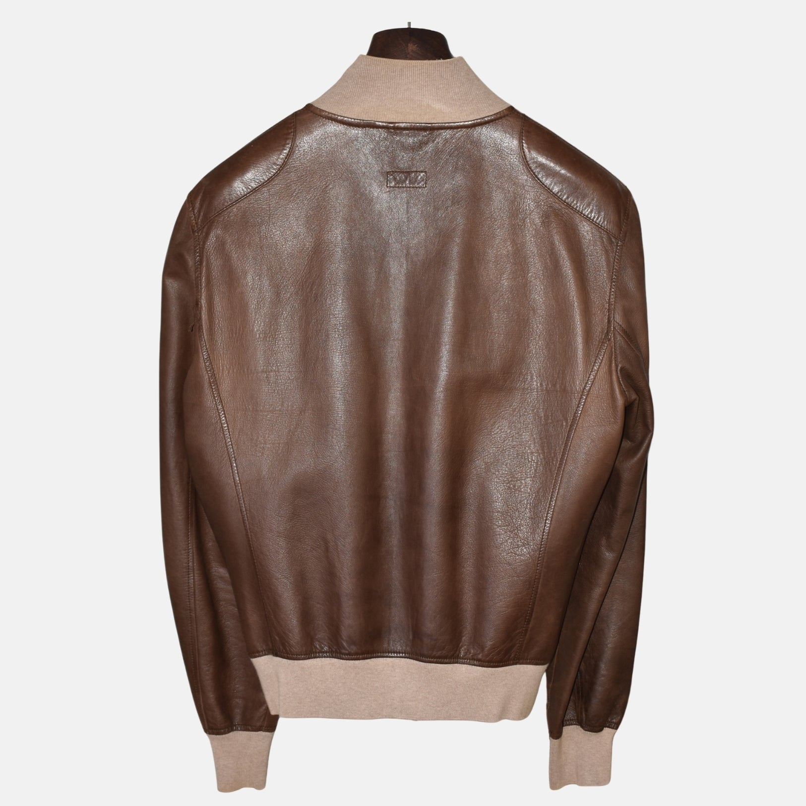 Brown Leather Jacket (S)