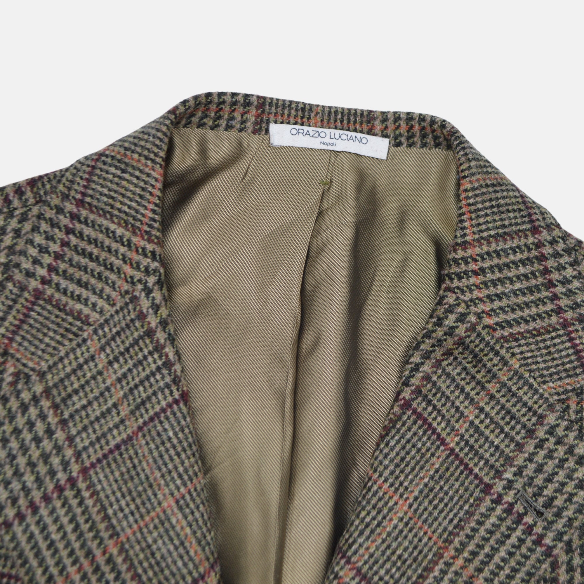 Multicolored Checked Blazer made of Wool (50)