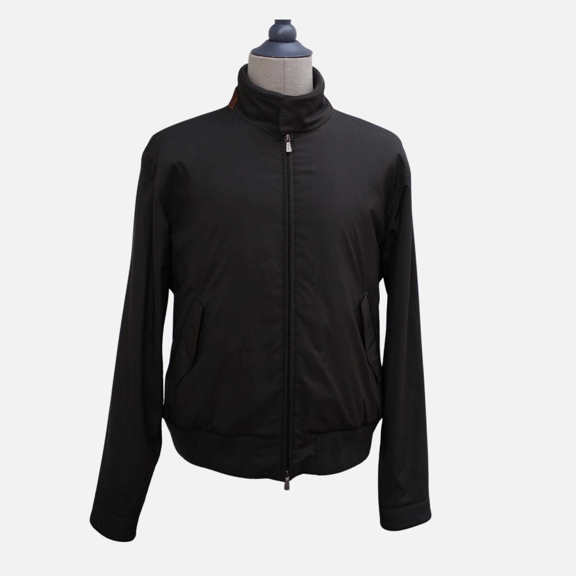 Brown Mink Lined Windmade Jacket (2XL)