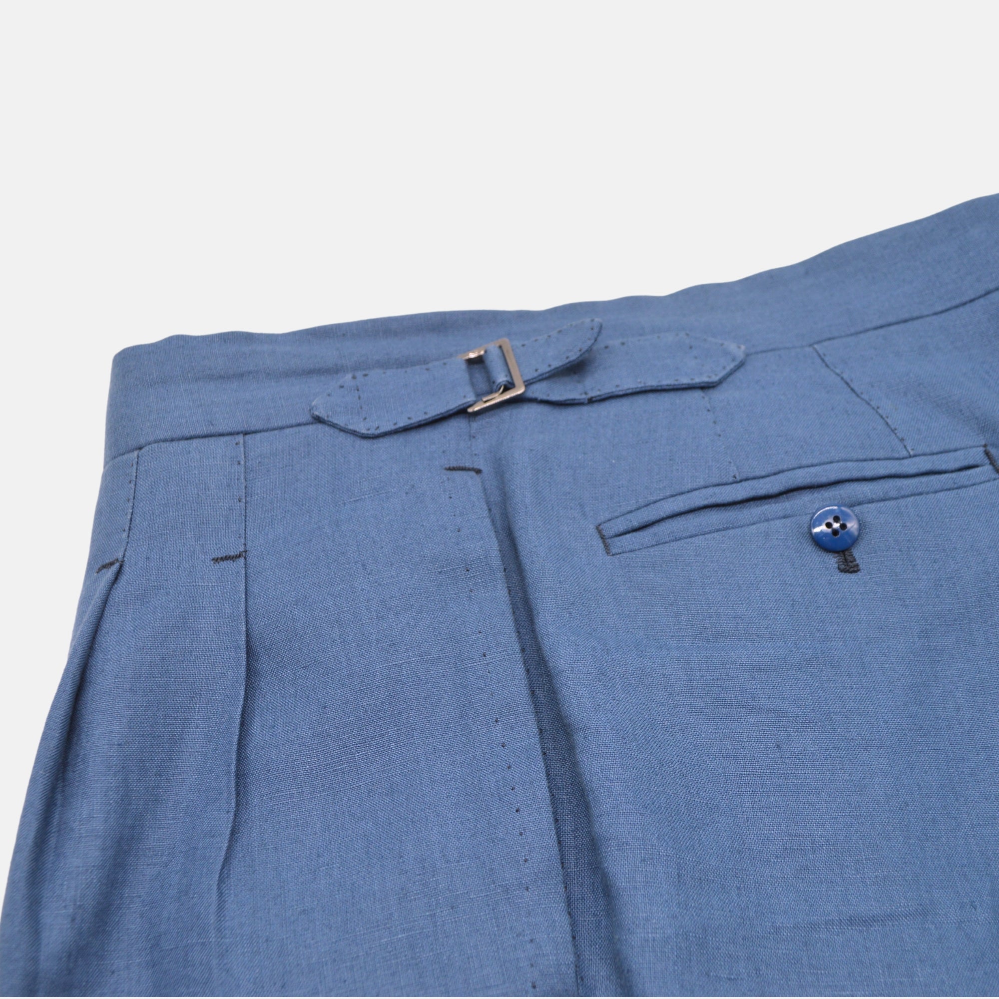 Blue Suit made of Linen (EU 54)