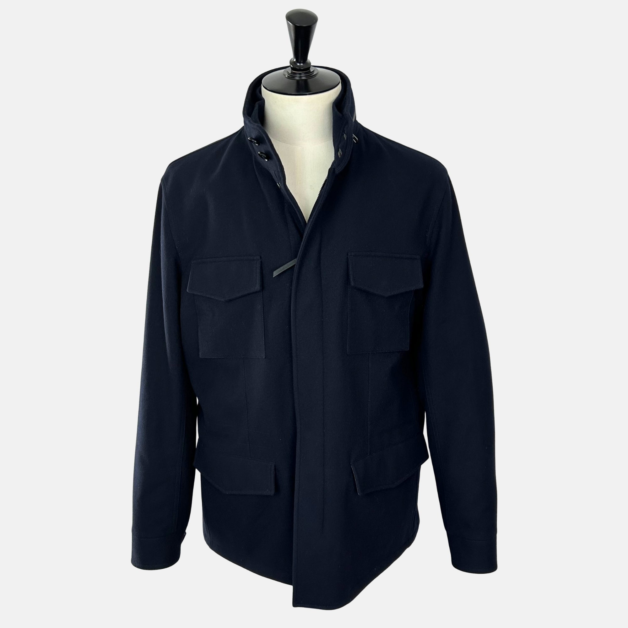 Navy  Jacket made of Wool/Cashmere (EU 56)