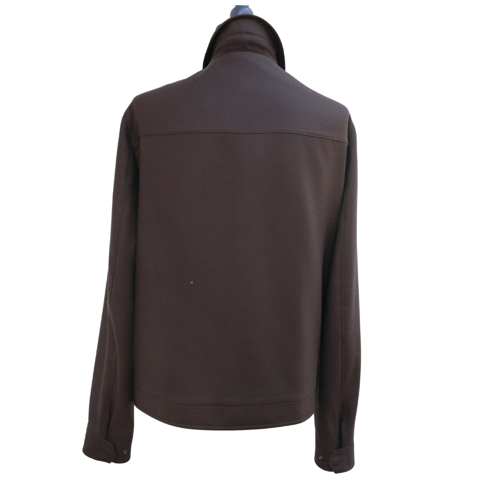 Brown Blouson made of Wool (Gift of Kings) (3XL)