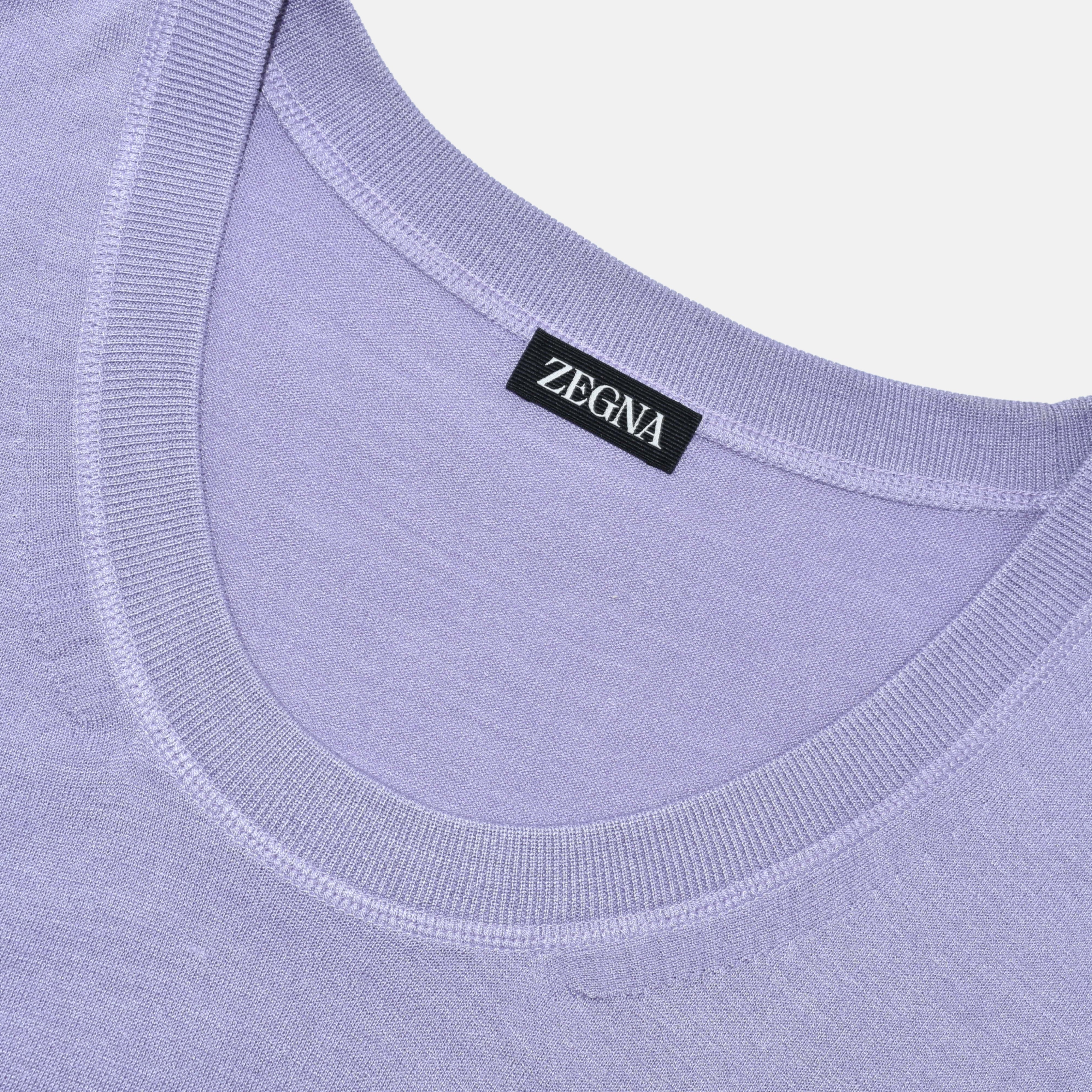 Light Purple Sleeveless Shirt (EU 52)