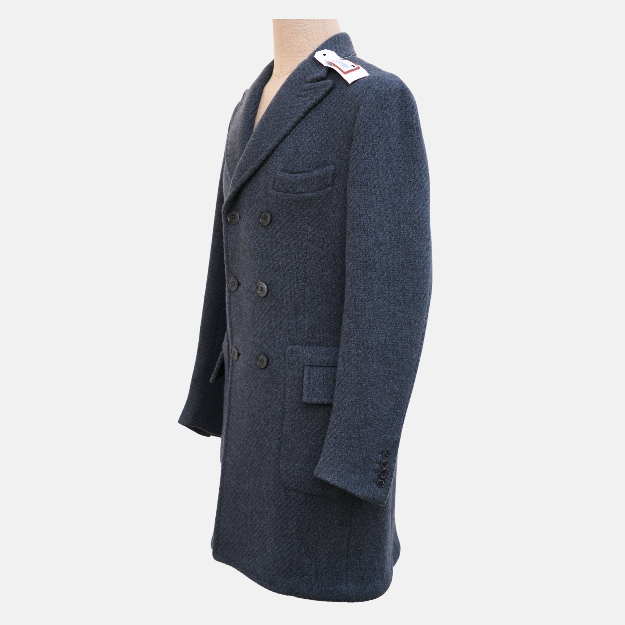 Dark Grey Coat made of Baby Cashmere (M)