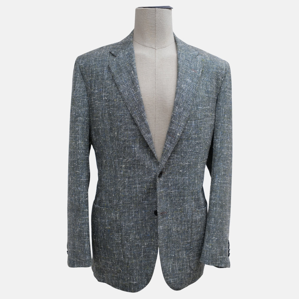 Multicolored Blazer made of Virgin Wool / Silk (EU 54)