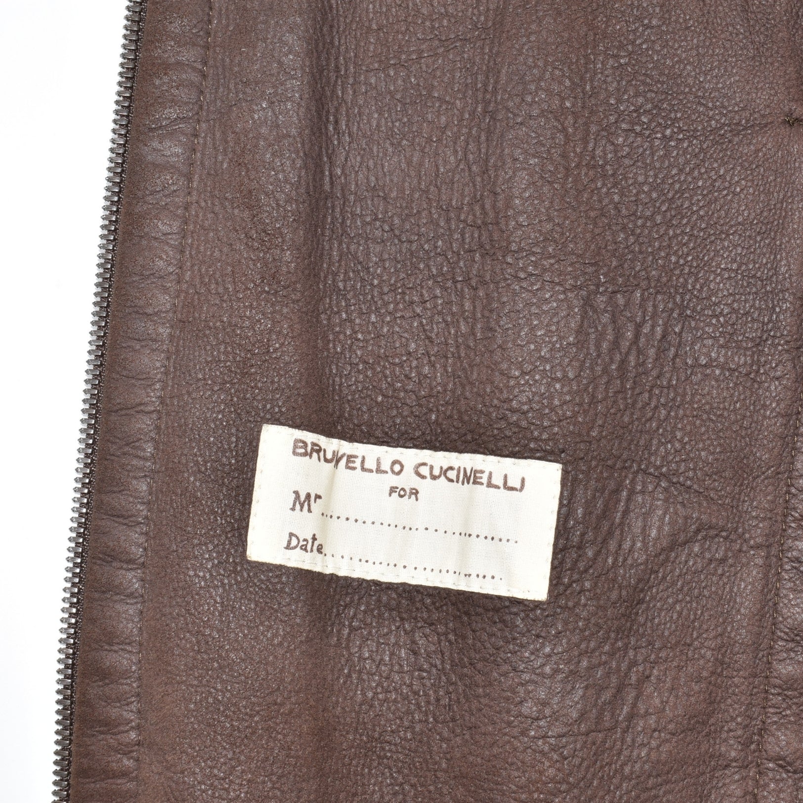 Brown Leather Jacket (S)