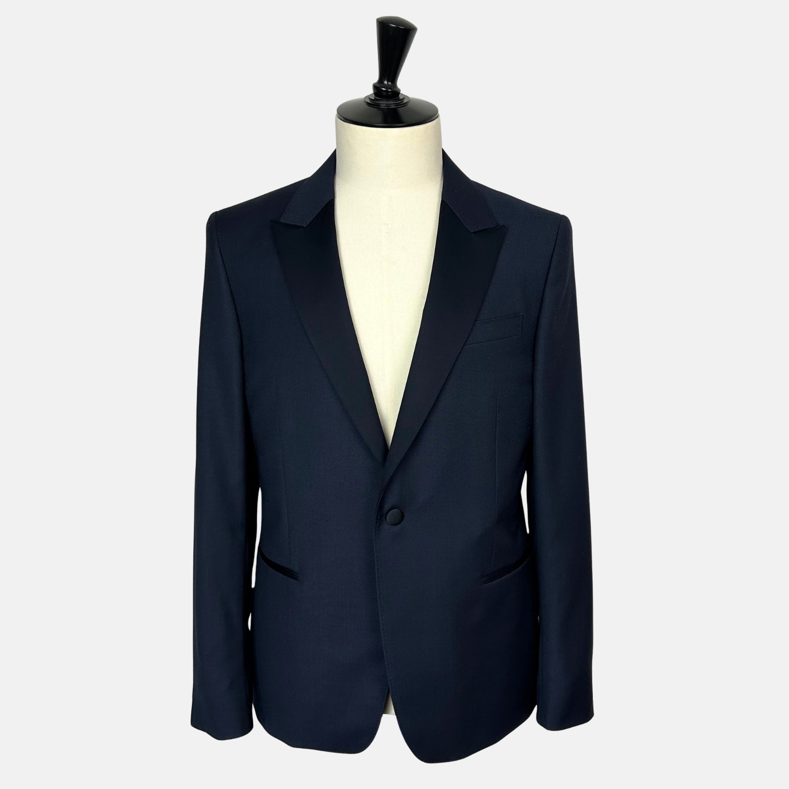 Navy Dinner Jacket made of Wool (EU 52)