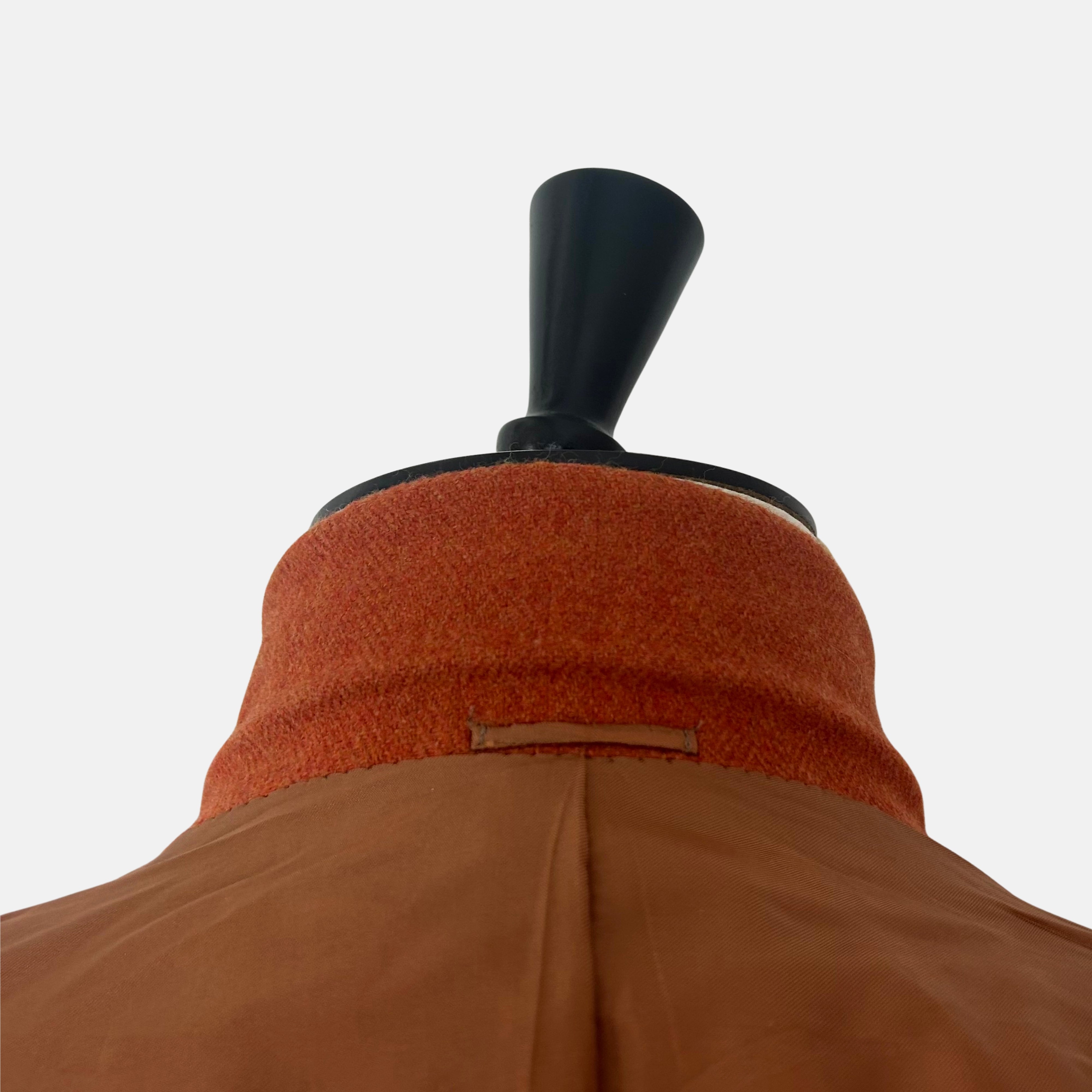 Orange Herringbone Blazer made of Cashmere (EU 52)