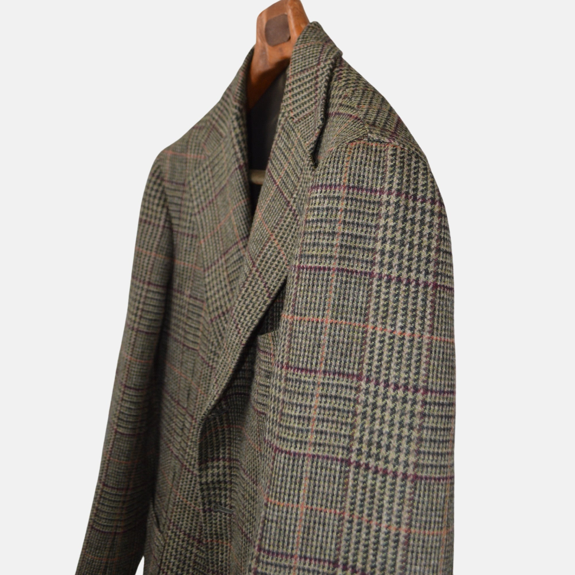 Multicolored Checked Blazer made of Wool (50)