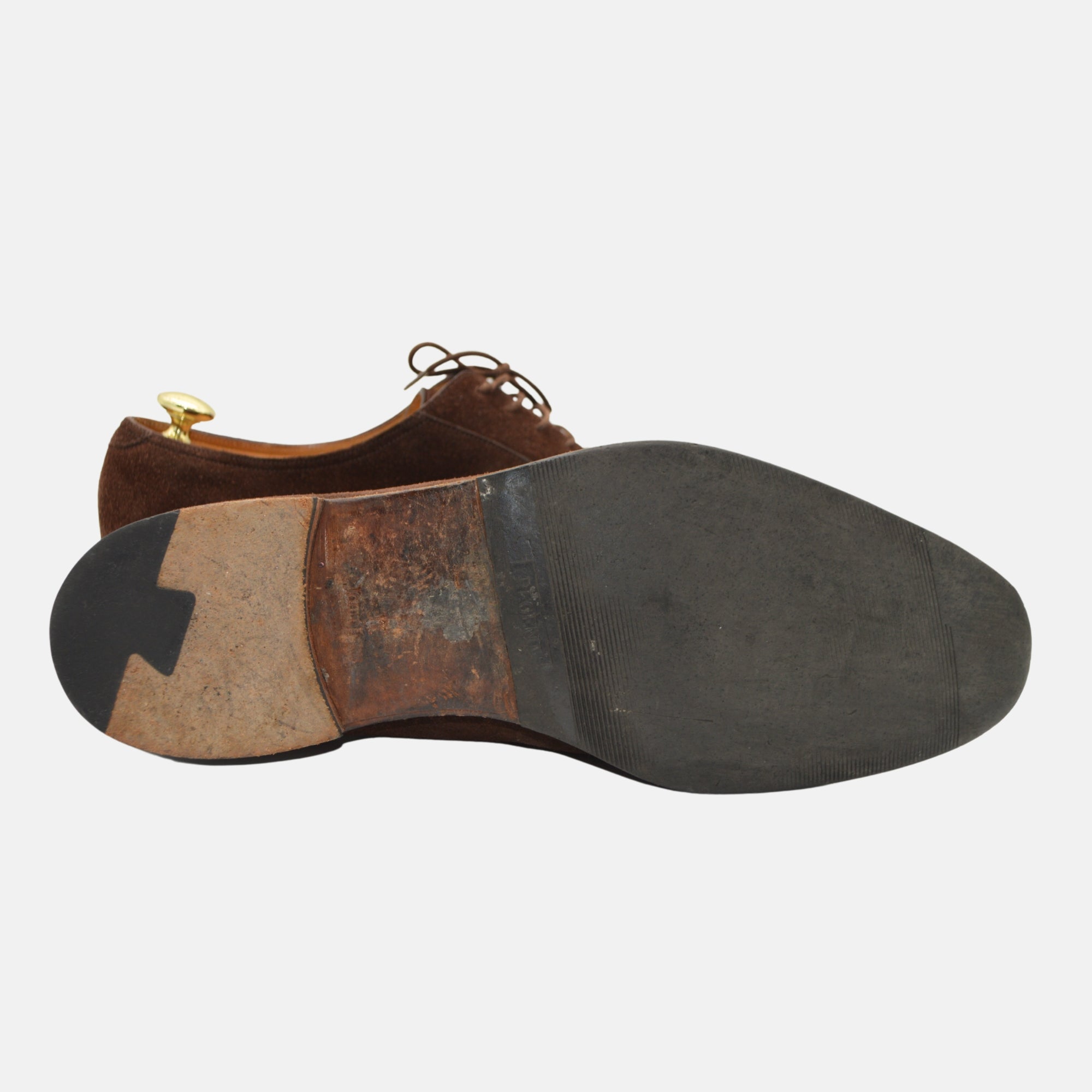 Brown Shoes made of Suede (EU 46)